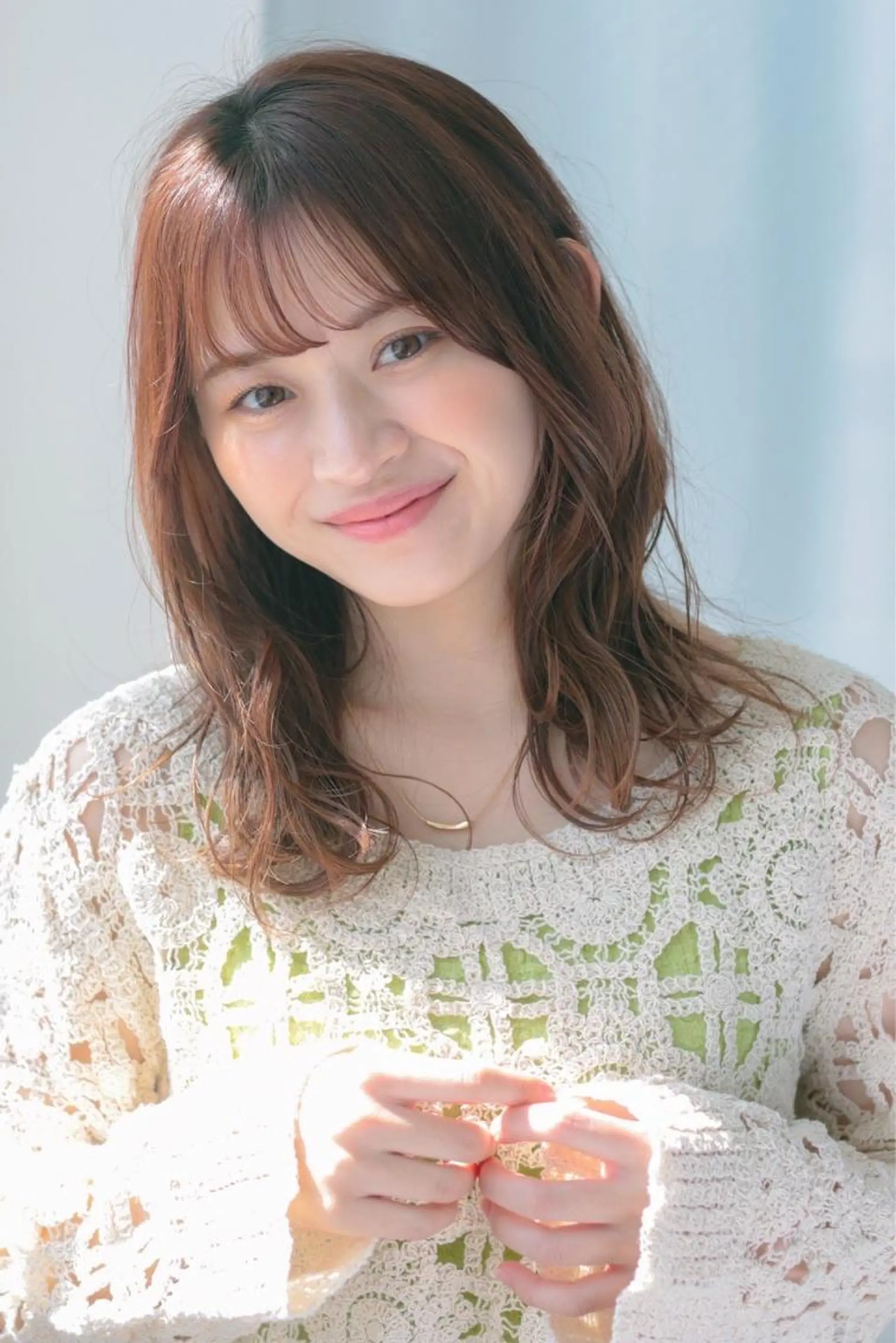 ミディアム カラー 〘 ROSSO〙 yunonのヘアスタイル