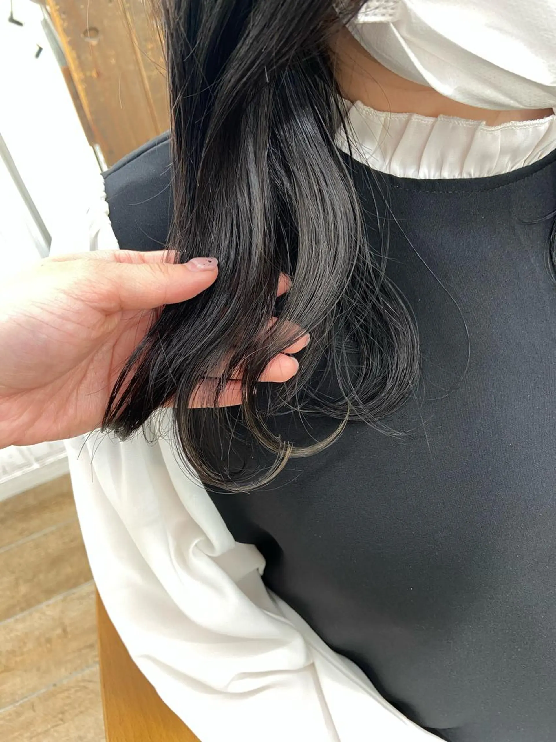 ロング カラー パーマ ヘアアレンジ メンズ キッズ ネイル マツエク・マツパ 横浜Bob美容師🤎 ERINAのヘアスタイル