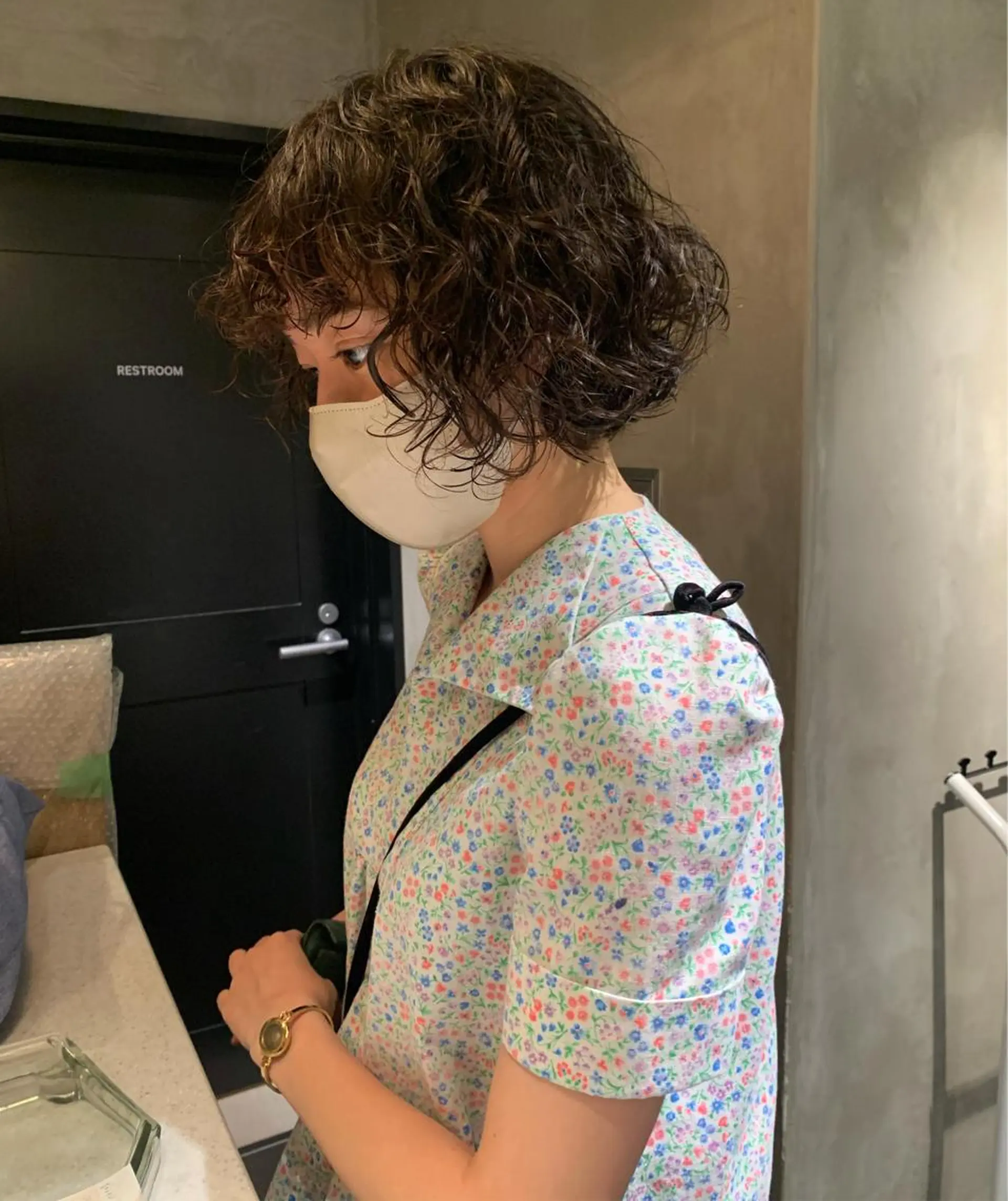 ショート パーマ カット パーマ トリートメント アンニュイヘア🪽 ayumiのヘアスタイル