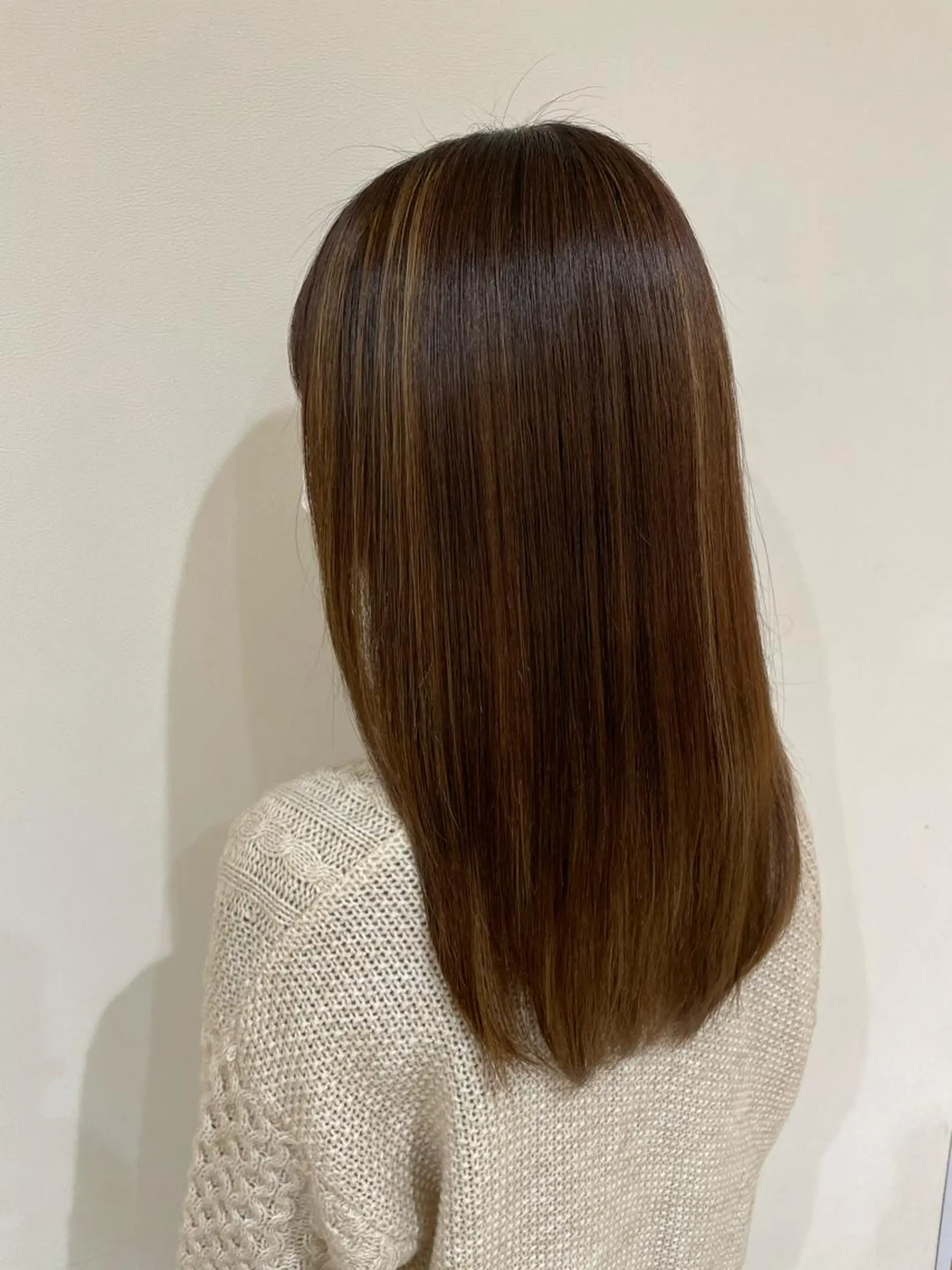 セミロング カット トリートメント Maison 寺尾拓朗のヘアスタイル