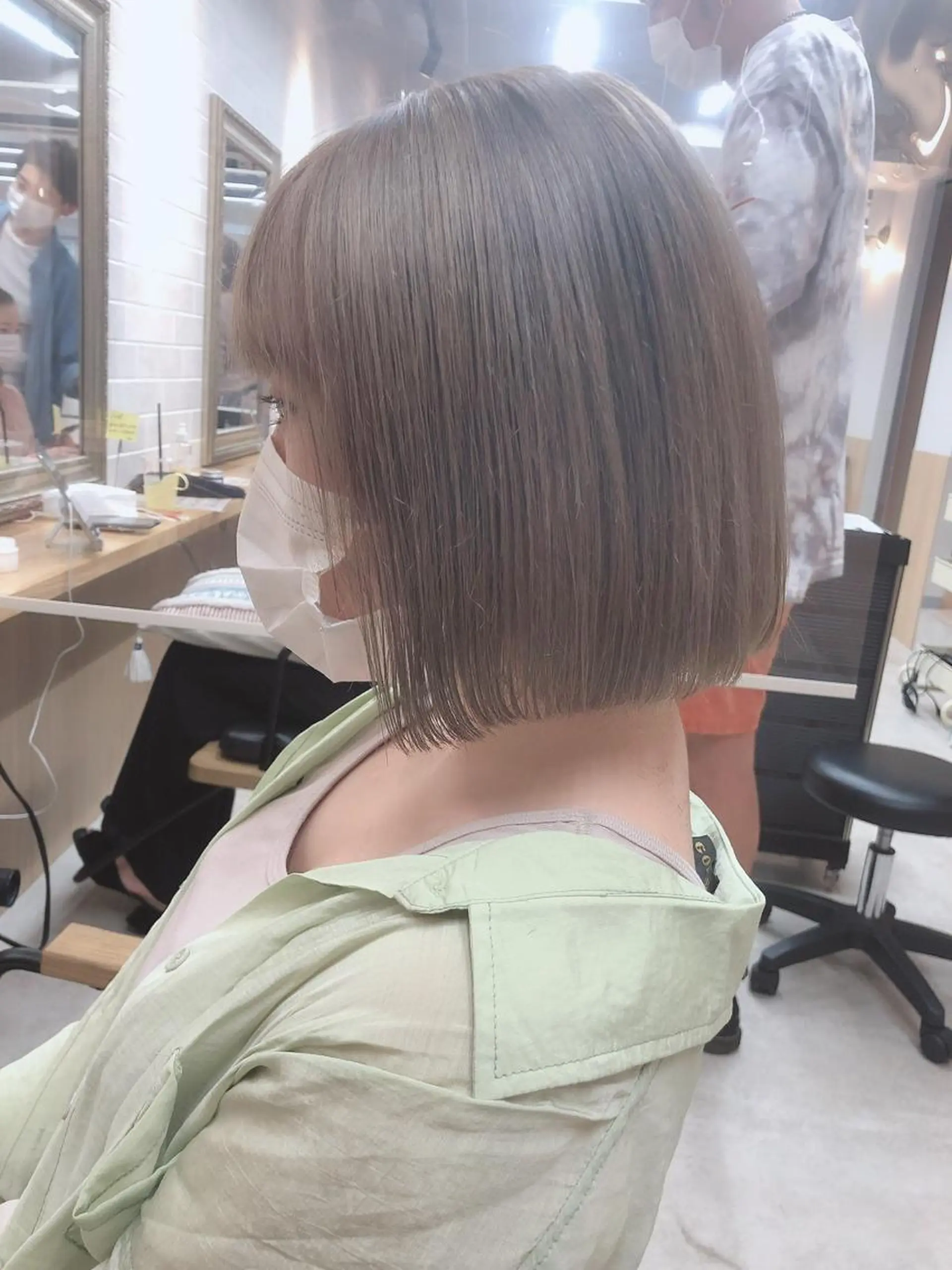 ミディアム 期間限定無料カット まつきのヘアスタイル