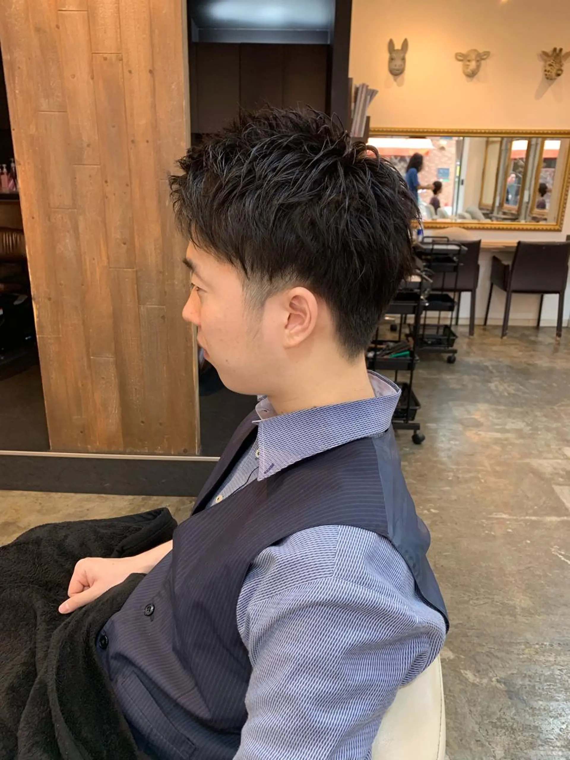 メンズ 鈴木 優美のヘアスタイル