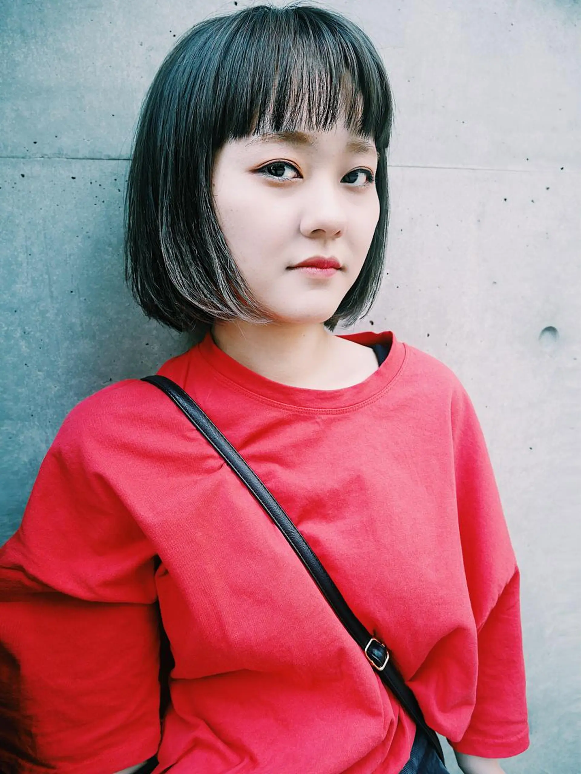 ミディアム レイヤーカット/ パーマ/鎌田実奈歩のヘアスタイル