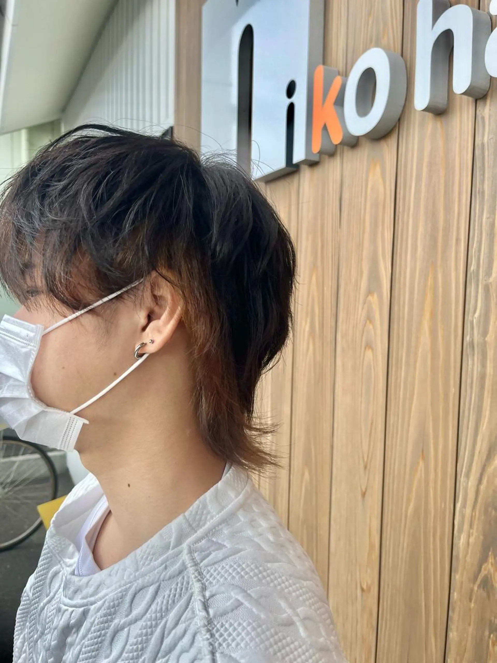 カラー メンズ メンズインナーカラー メンズウルフカット インナーカラー ウルフカット カット ヘアカラー 藤田 陽斗のヘアスタイル