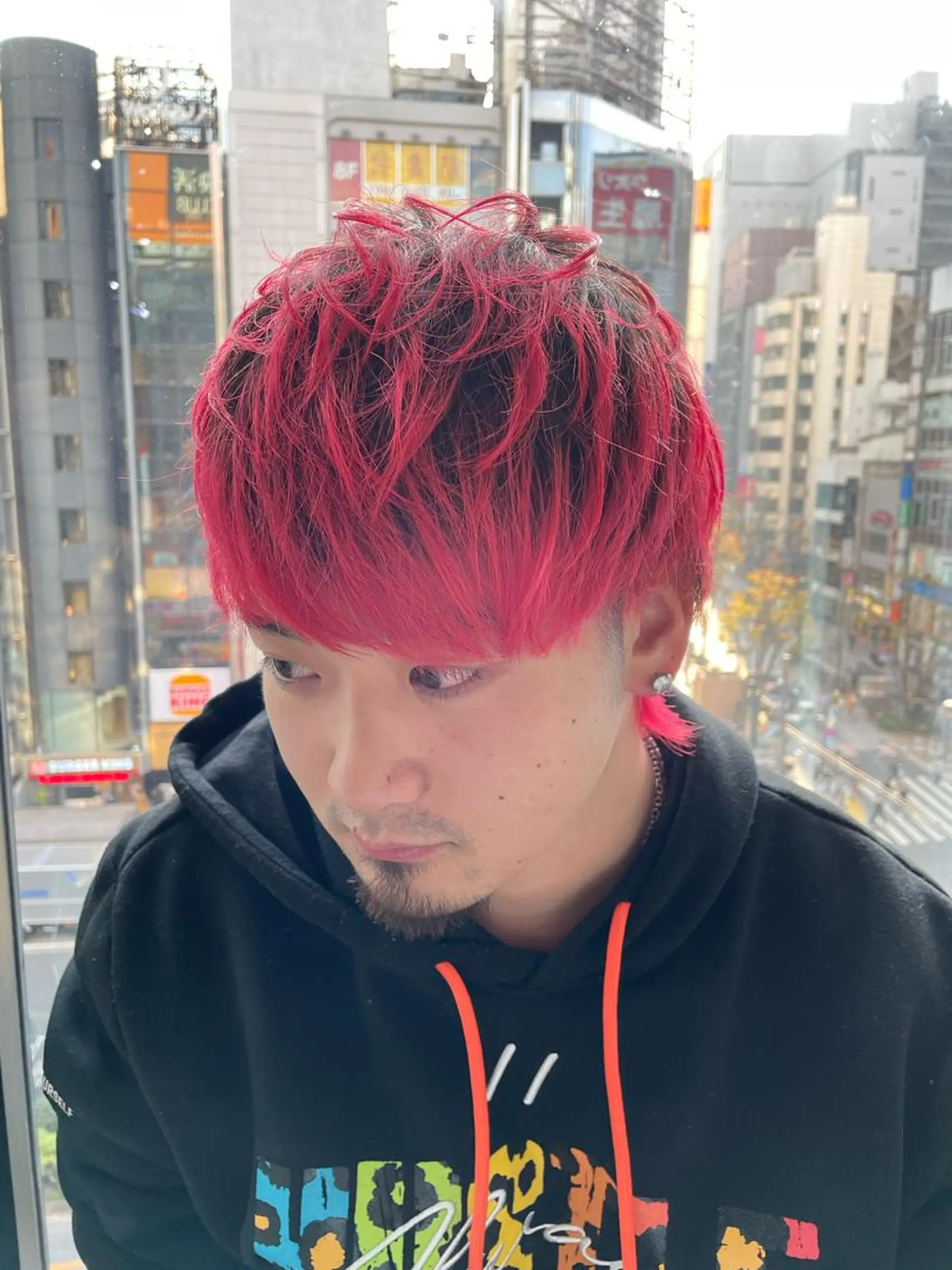 ショート ショートヘア ウルフカット ヘアカラー トリートメント 👑最高級エクステ 👑新宿/タイセイのヘアスタイル