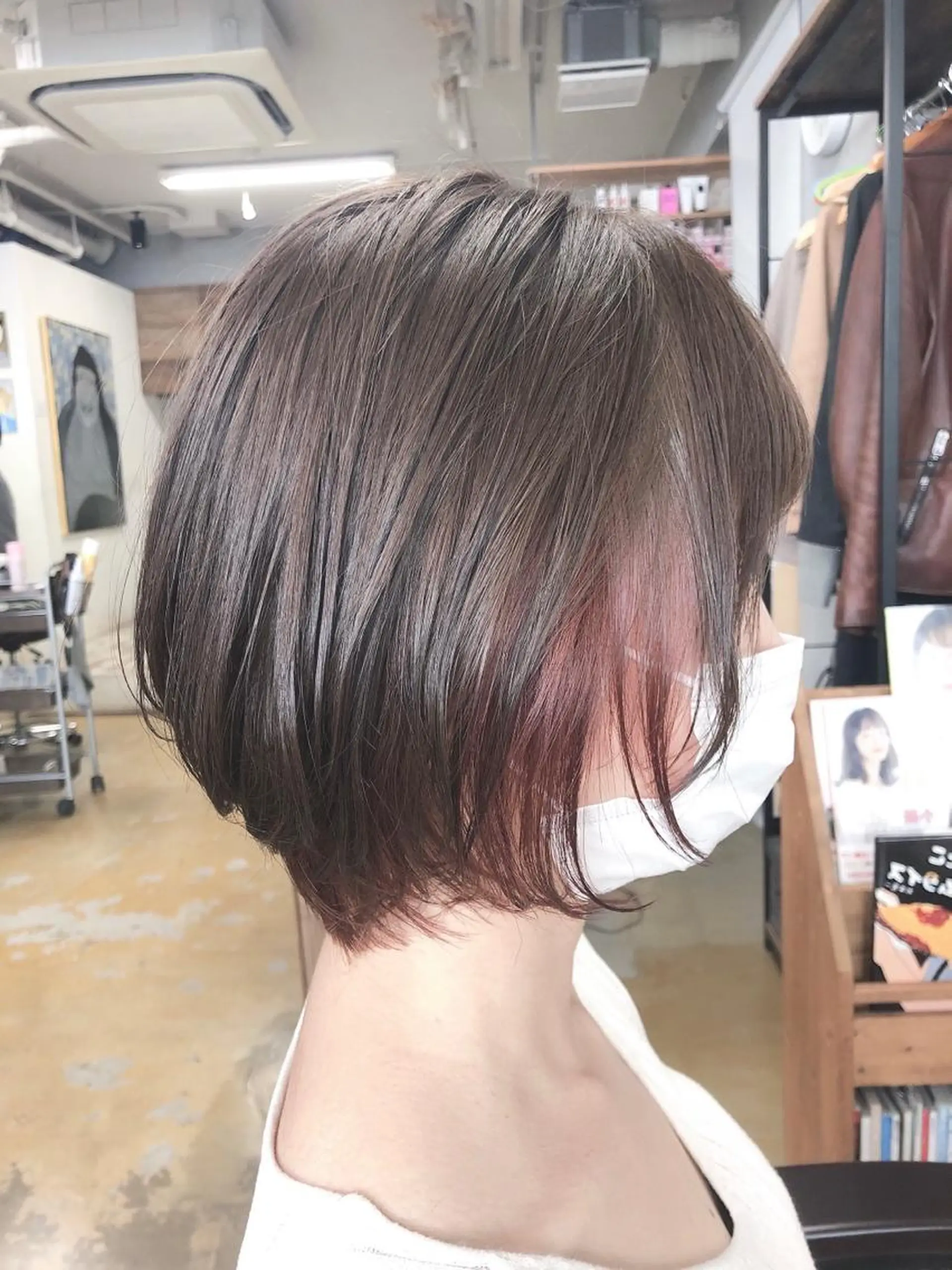 ショート カット ヘアカラー トリートメント ヘッドスパ 当日予約⭕️ keng.のヘアスタイル