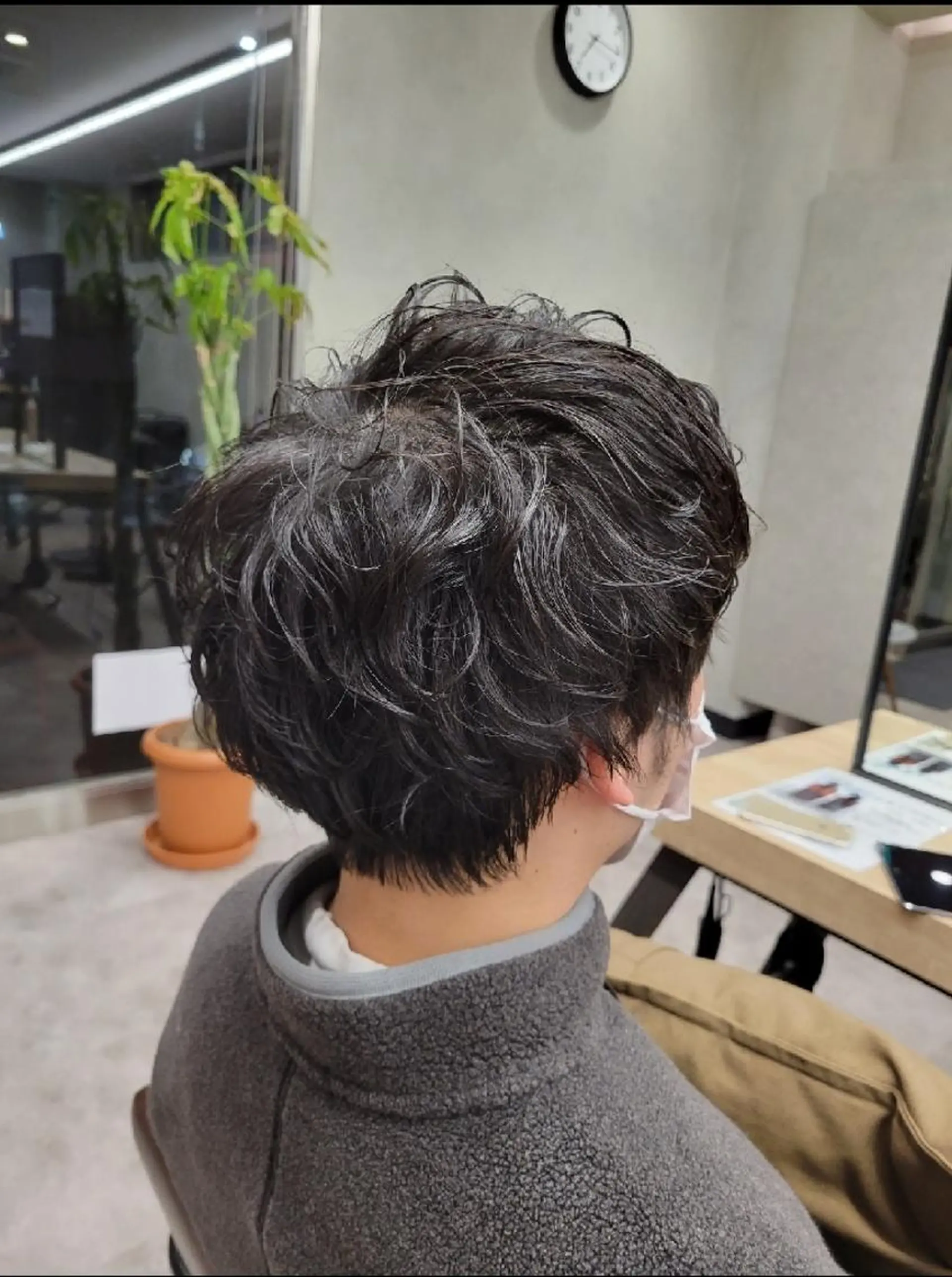 パーマ メンズ メンズパーマ ニュアンスパーマ カット パーマ レイヤー/ショート /山田譲治✂️のヘアスタイル