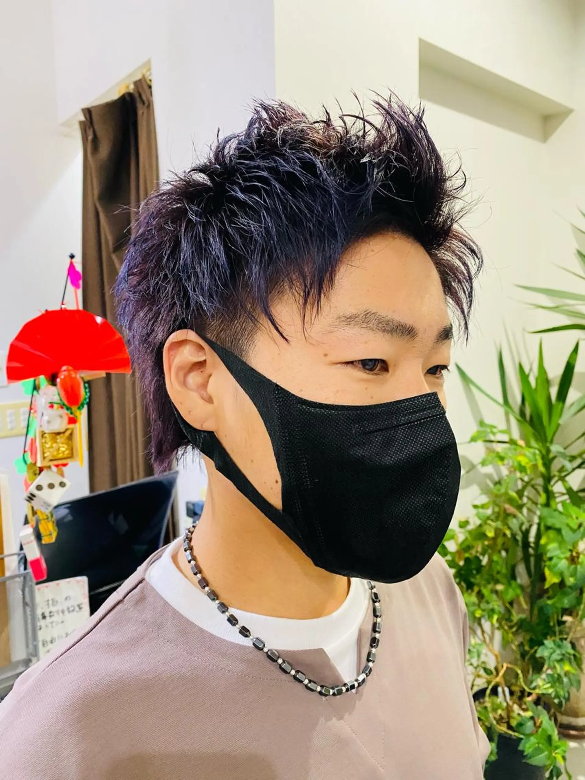 ショート カラー メンズ 阿久津 泰幸のヘアスタイル