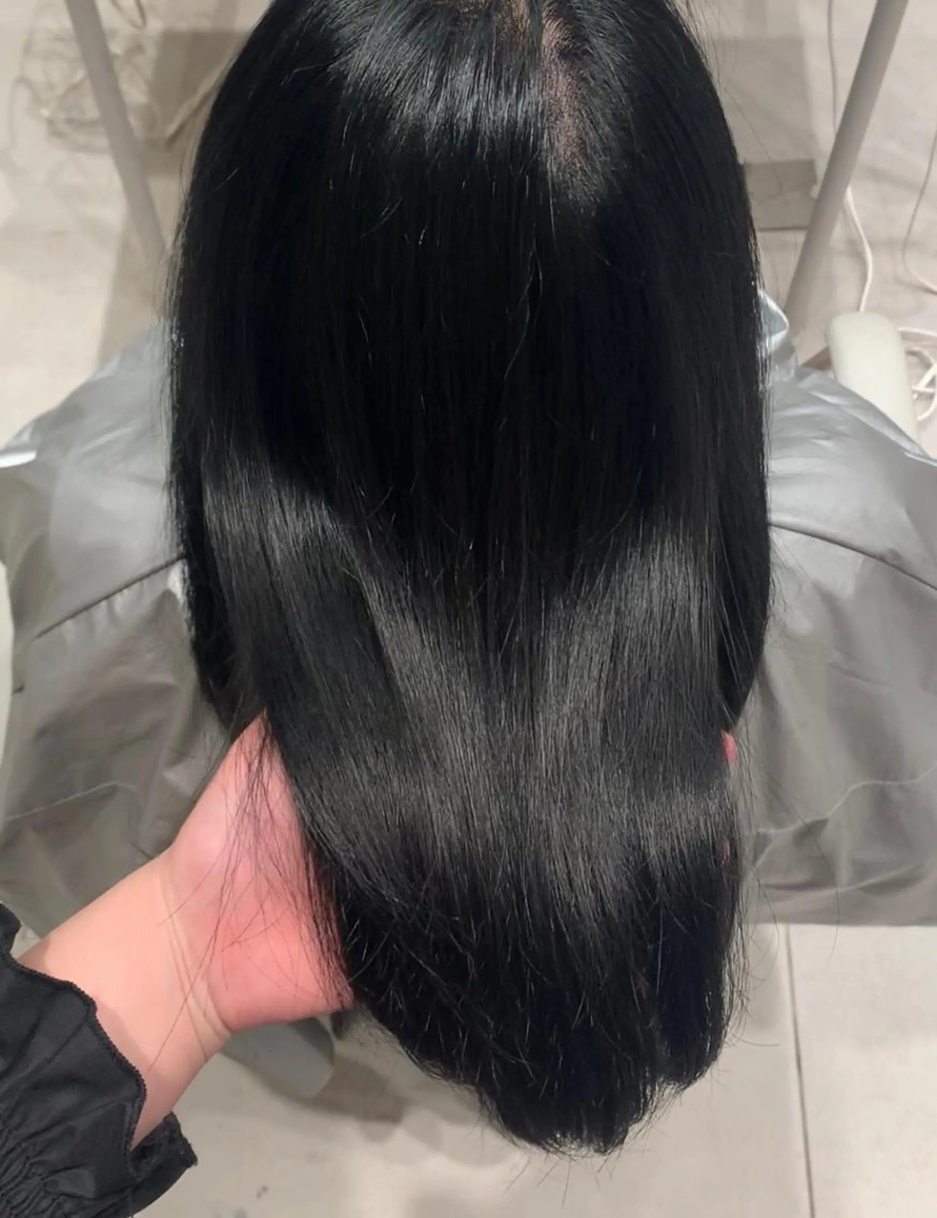 ミディアム カラー ヘアアレンジ ヘアカラー トリートメント 内田 志乃のヘアスタイル