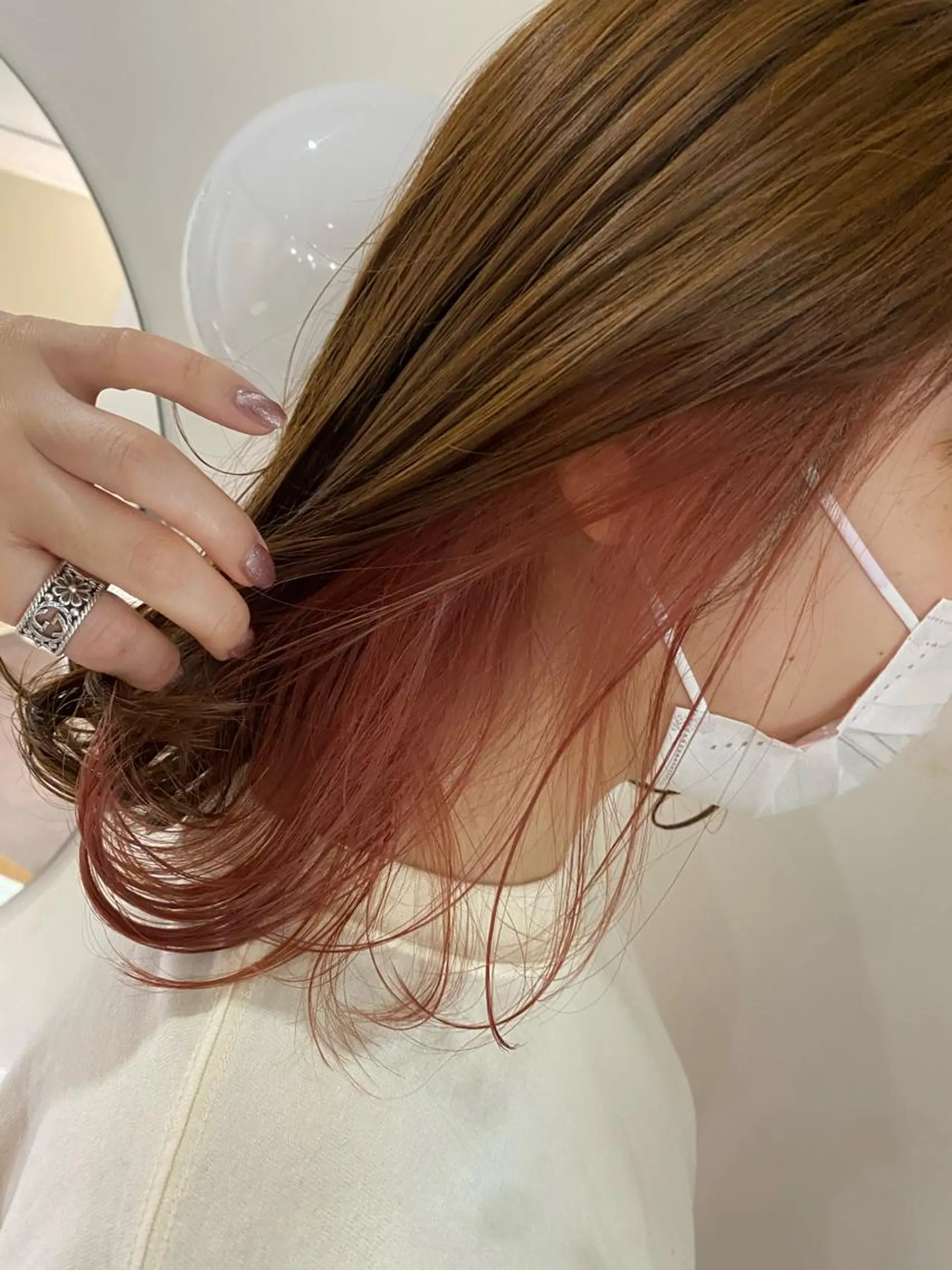 セミロング 指名支持率NO.1 スタイリストのヘアスタイル