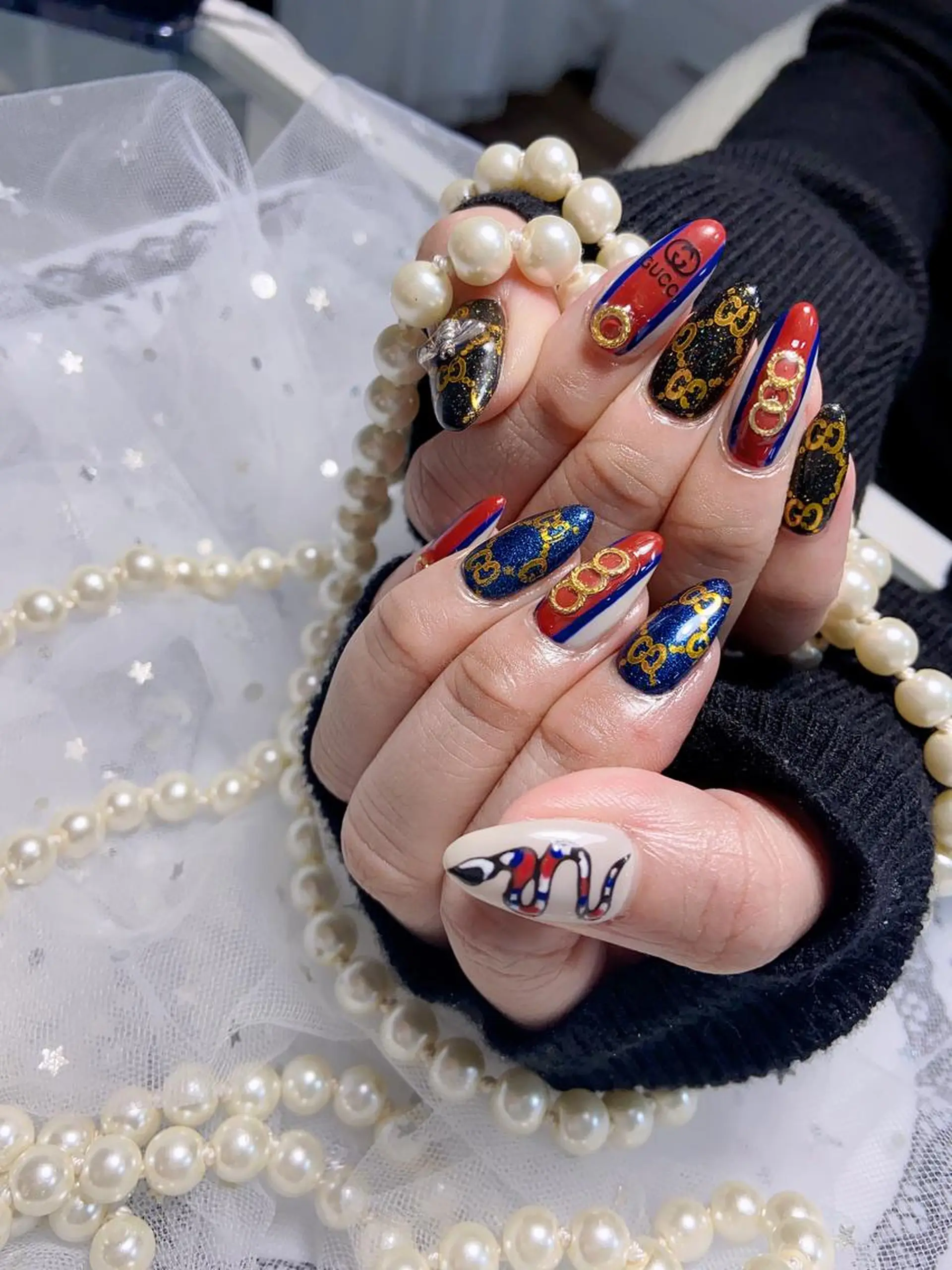 ネイル オーロラネイル チークネイル 長さ出し フレンチネイル ジェルネイル MUSES  NAIL  SALON所属・MUSES ネイルのネイルデザイン