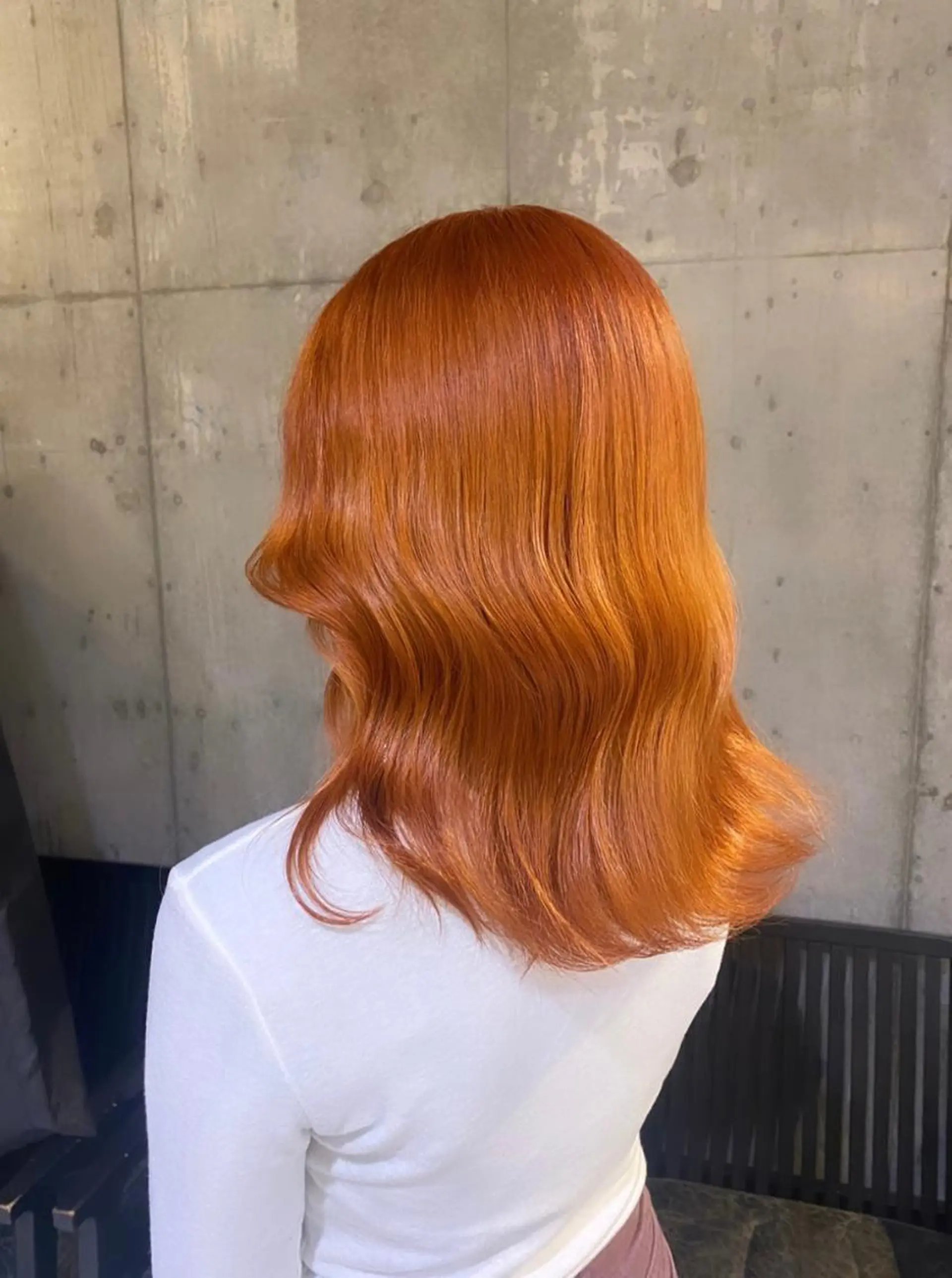 カラー アッシュ ベージュカラー 黒髪 ブルーカラー ブルーブラック ヘアカラー トリートメント ヘアセット 透明感/韓国風 🤍moeka🤍のヘアスタイル