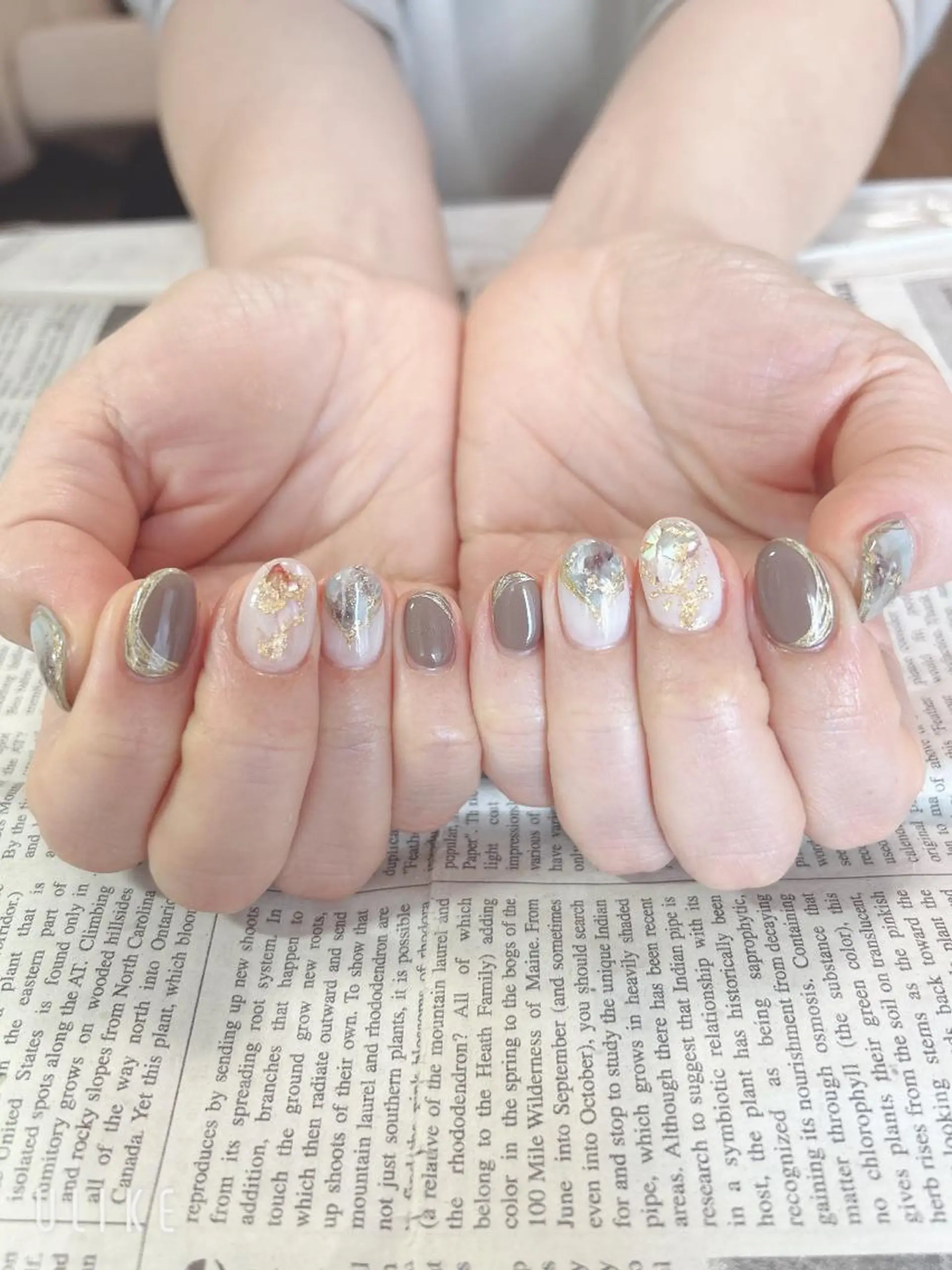 ネイル ハンドネイル ハンドケア 森山 舞のネイルデザイン