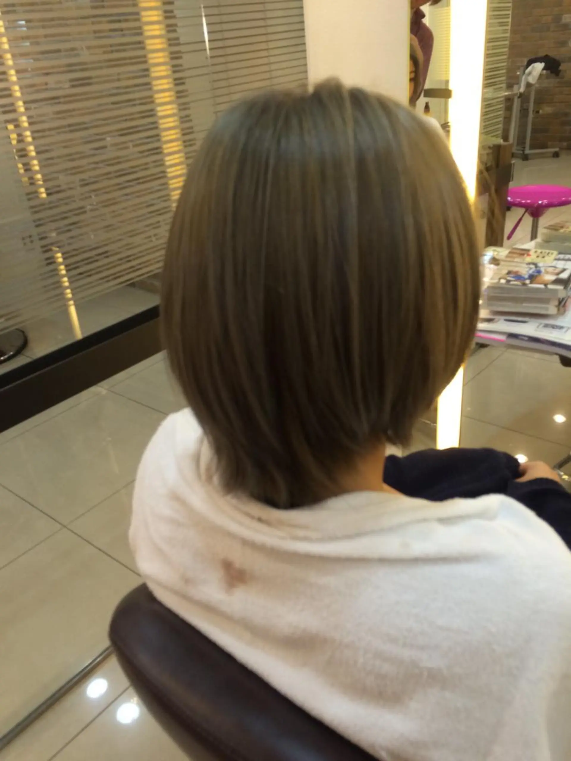 ショート ミディアム カラー アッシュ 似合わせ/代表 髪質改善/山田将大のヘアスタイル