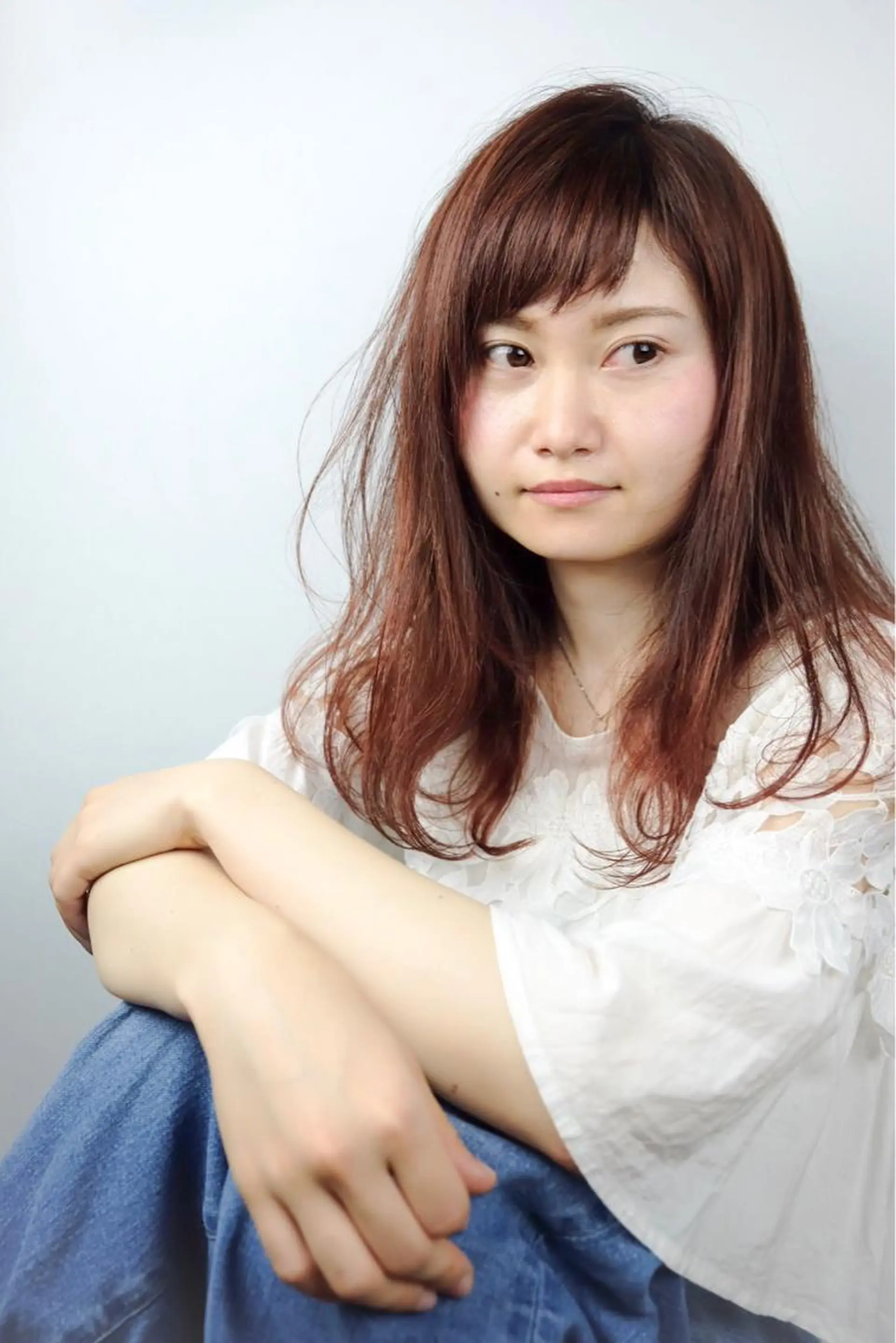 セミロング hair & relax hau'oli所属・佐山 眞紀のヘアスタイル