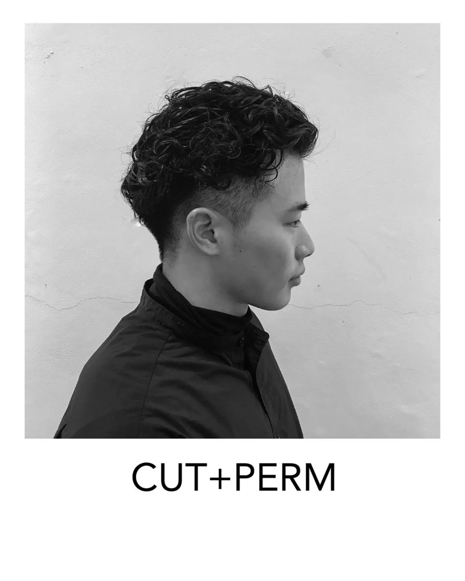 ショート カラー パーマ メンズ メンズパーマ 特別モデル価格 タカシマイッセイのヘアスタイル