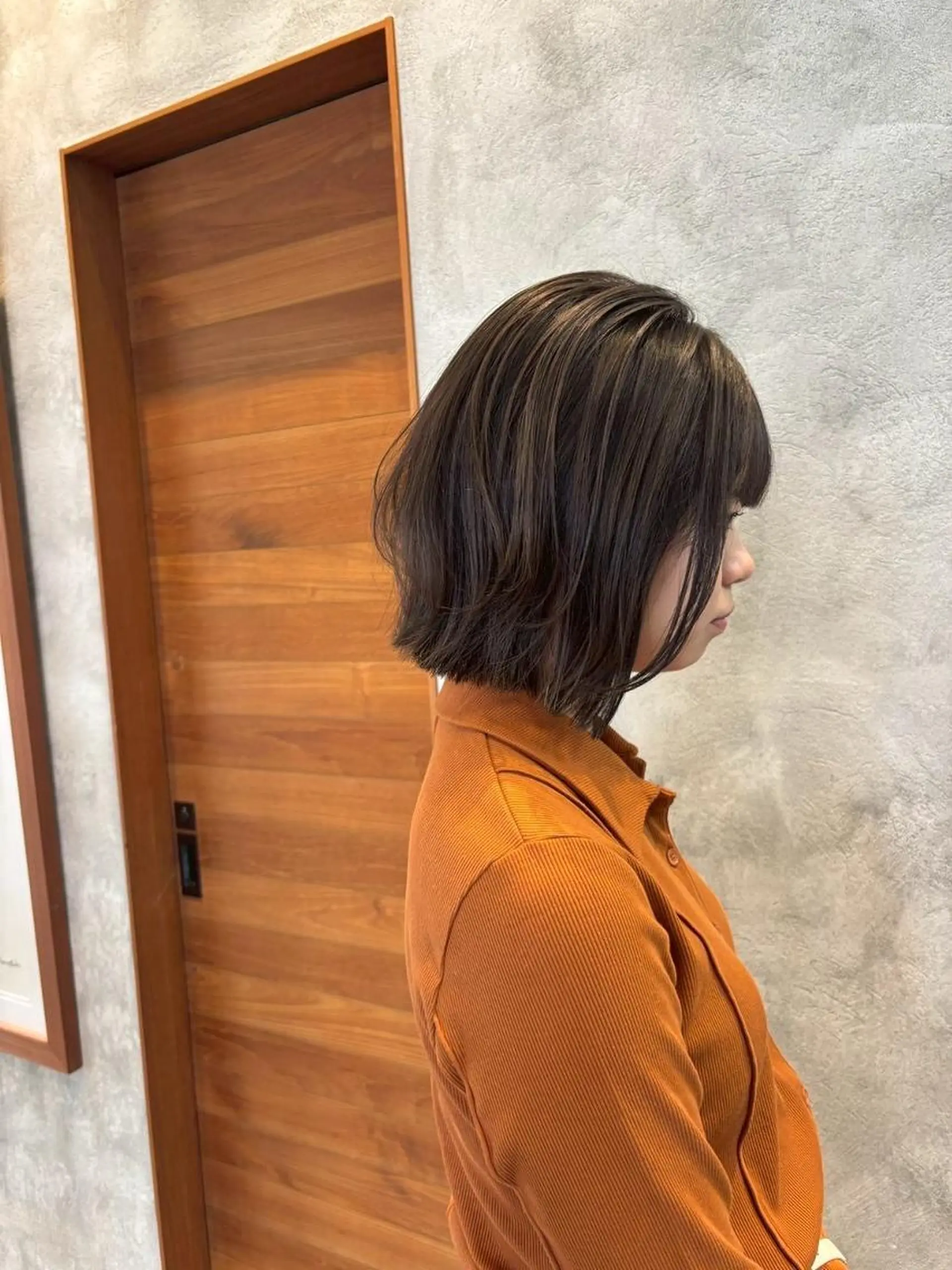 ショート カット ヘアカラー トリートメント 長谷川 楓のヘアスタイル