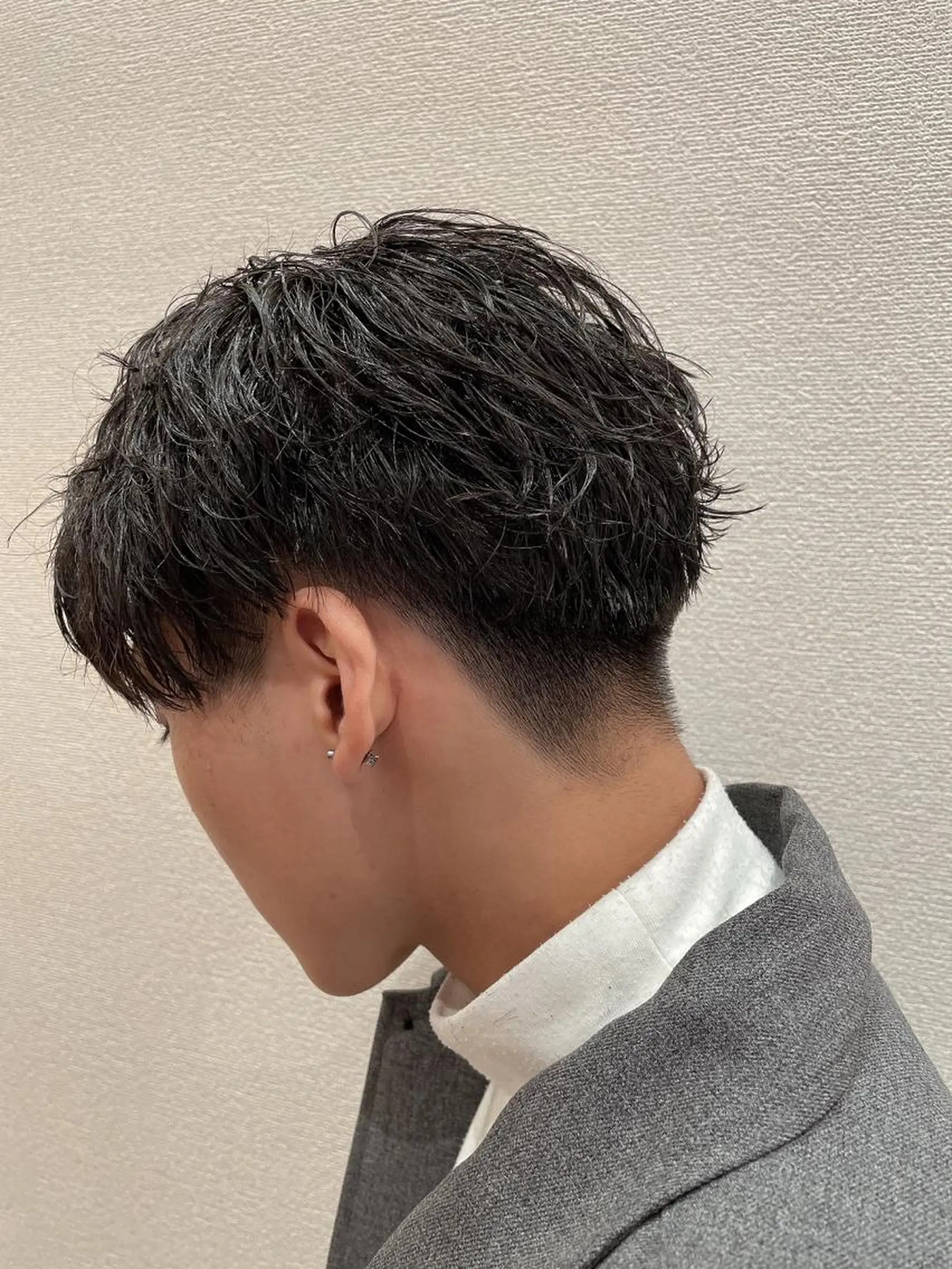 ショート パーマ メンズ メンズパーマ ツイストスパイラルパーマ スパイラルパーマ ショート/レイヤー /札幌/小山内のヘアスタイル