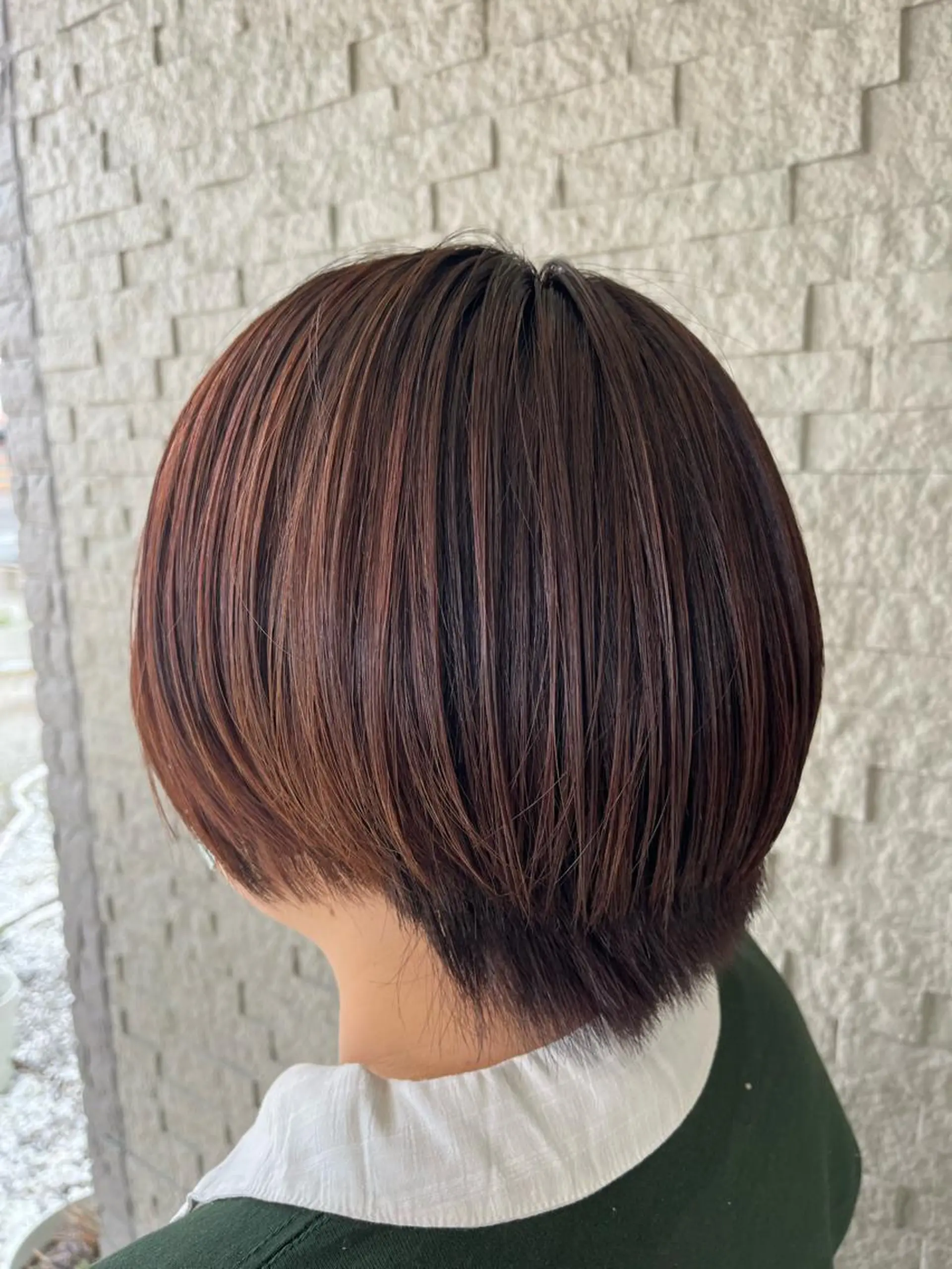 ショート カラー ブラウンカラー ピンクカラー Hair salon sui所属・髪質改善ストレート 🫧拓馬のヘアスタイル