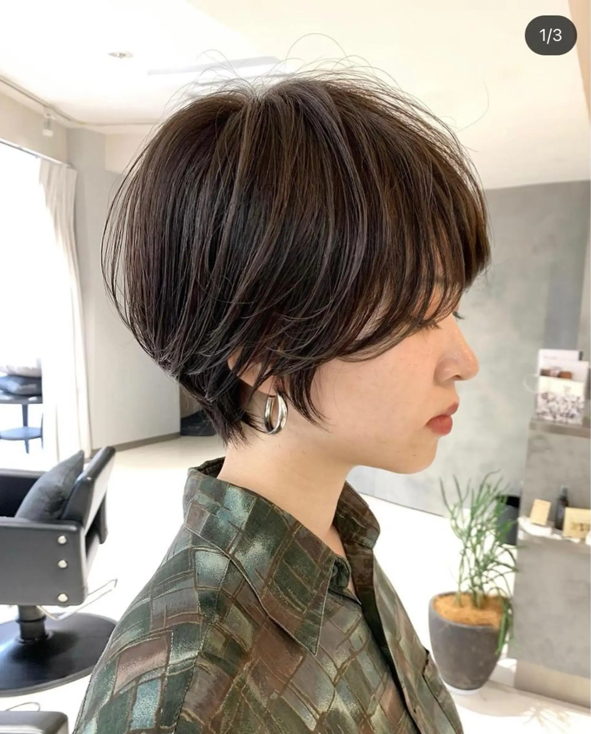 ショート 韓国ハッシュカット/ 新宿/髪質改善/岡崎のヘアスタイル