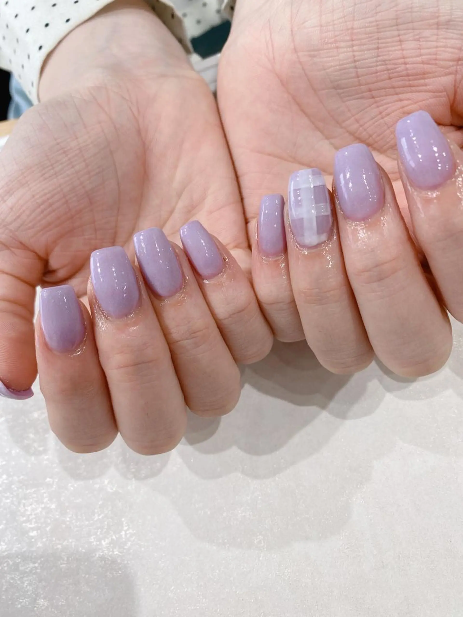 ショート ハンドネイル JNA認定講師🌸 RIEのネイルデザイン