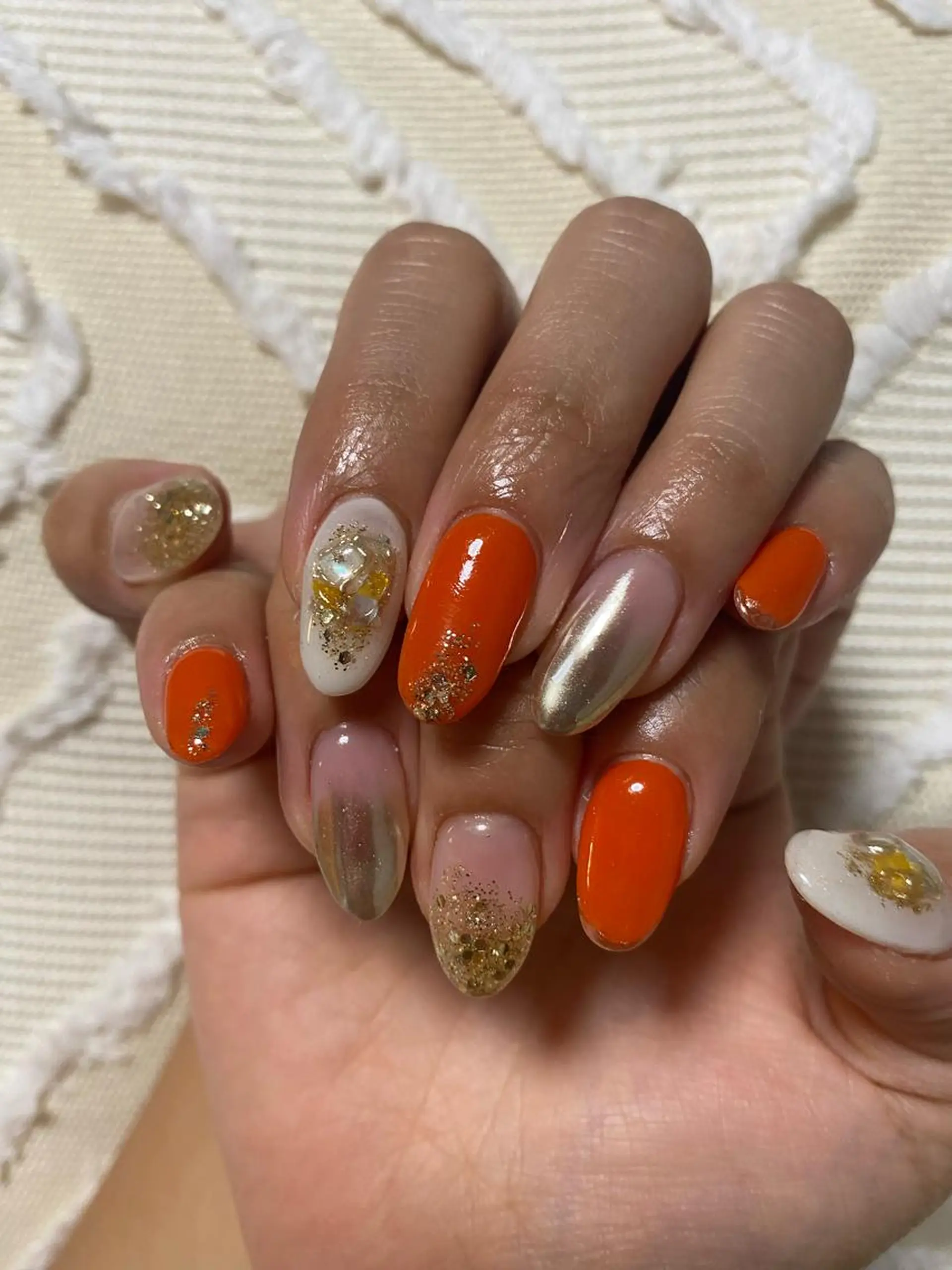 ショート カラー ネイル nail salon azuのネイルデザイン