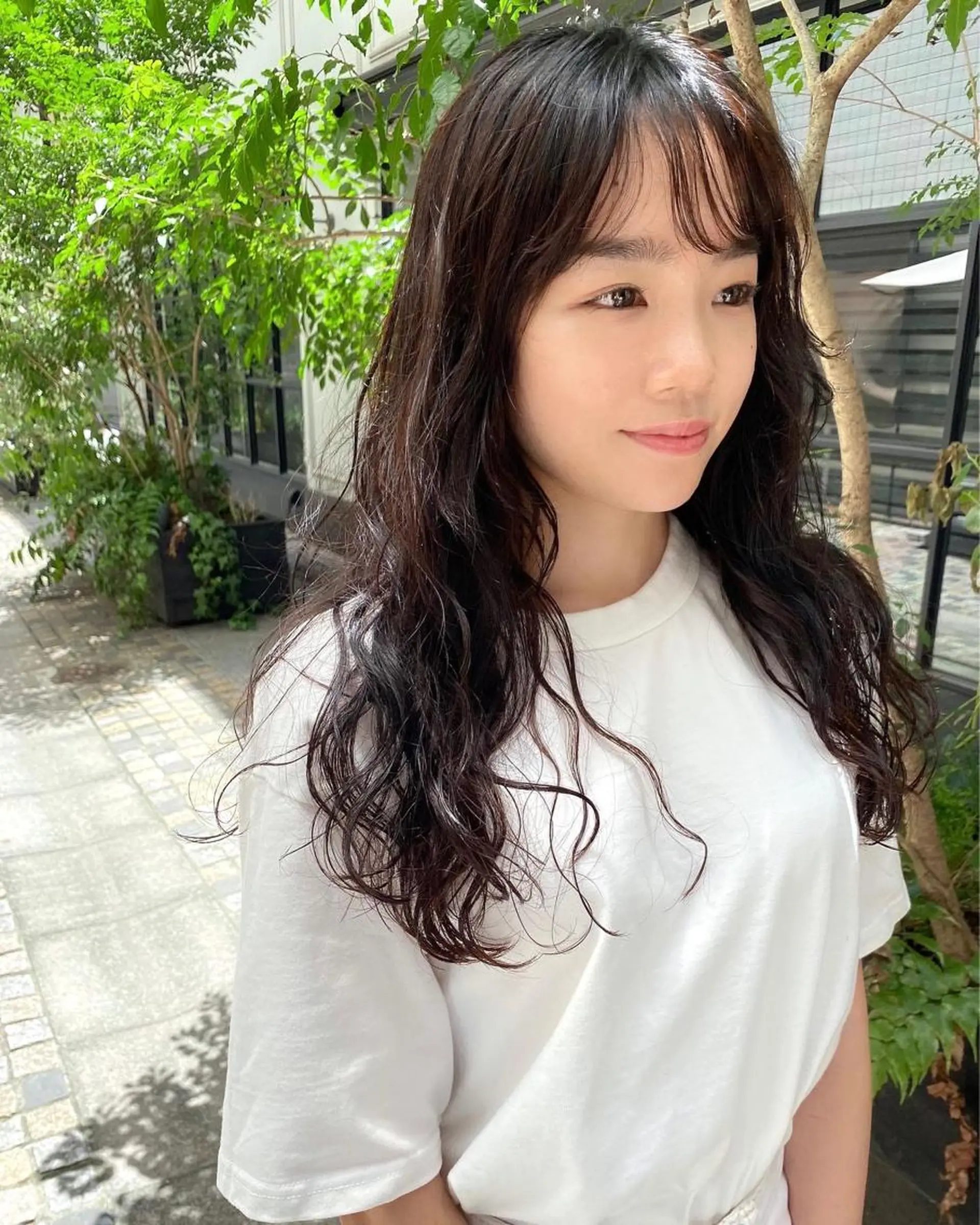 セミロング セミロングパーマ 【カット】 根本翔太のヘアスタイル