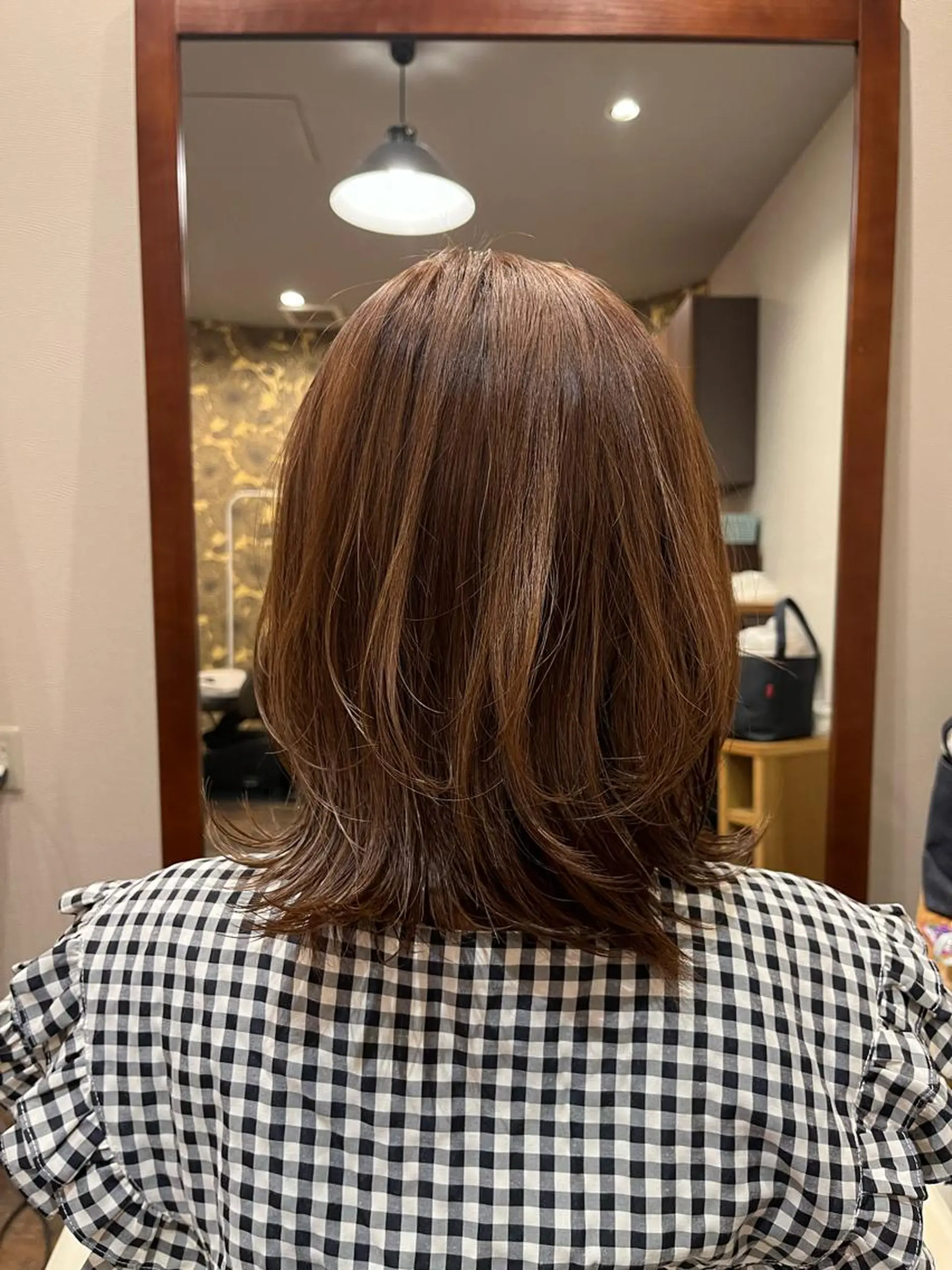 ミディアム カラー アッシュ ベージュカラー ブリーチ ケアブリーチ ダブルカラー 🌼あんなtrend color🌼のヘアスタイル