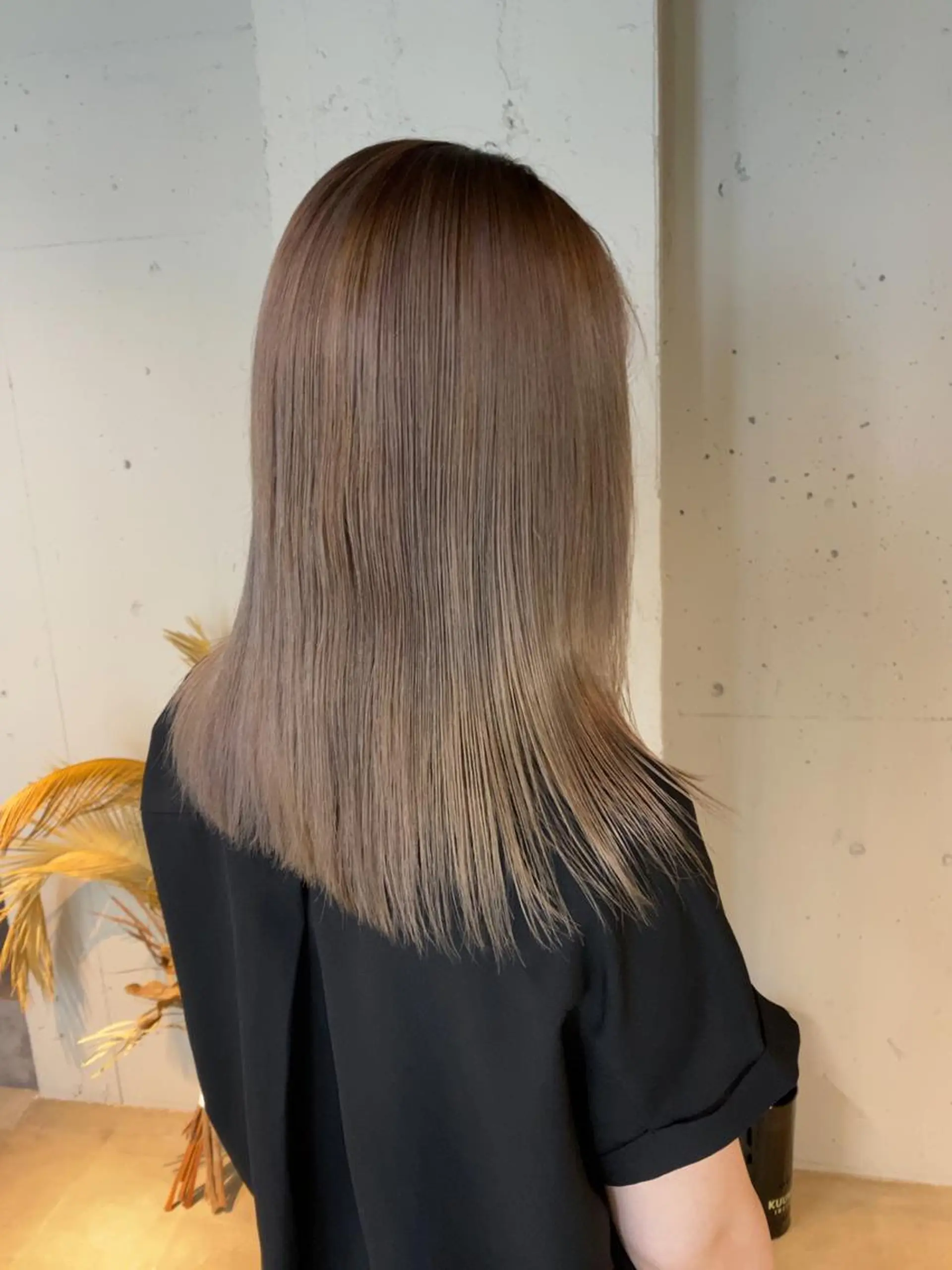 セミロング カラー ヘアカラー トリートメント 艶髪/髪質改善/ MONSO山本のヘアスタイル