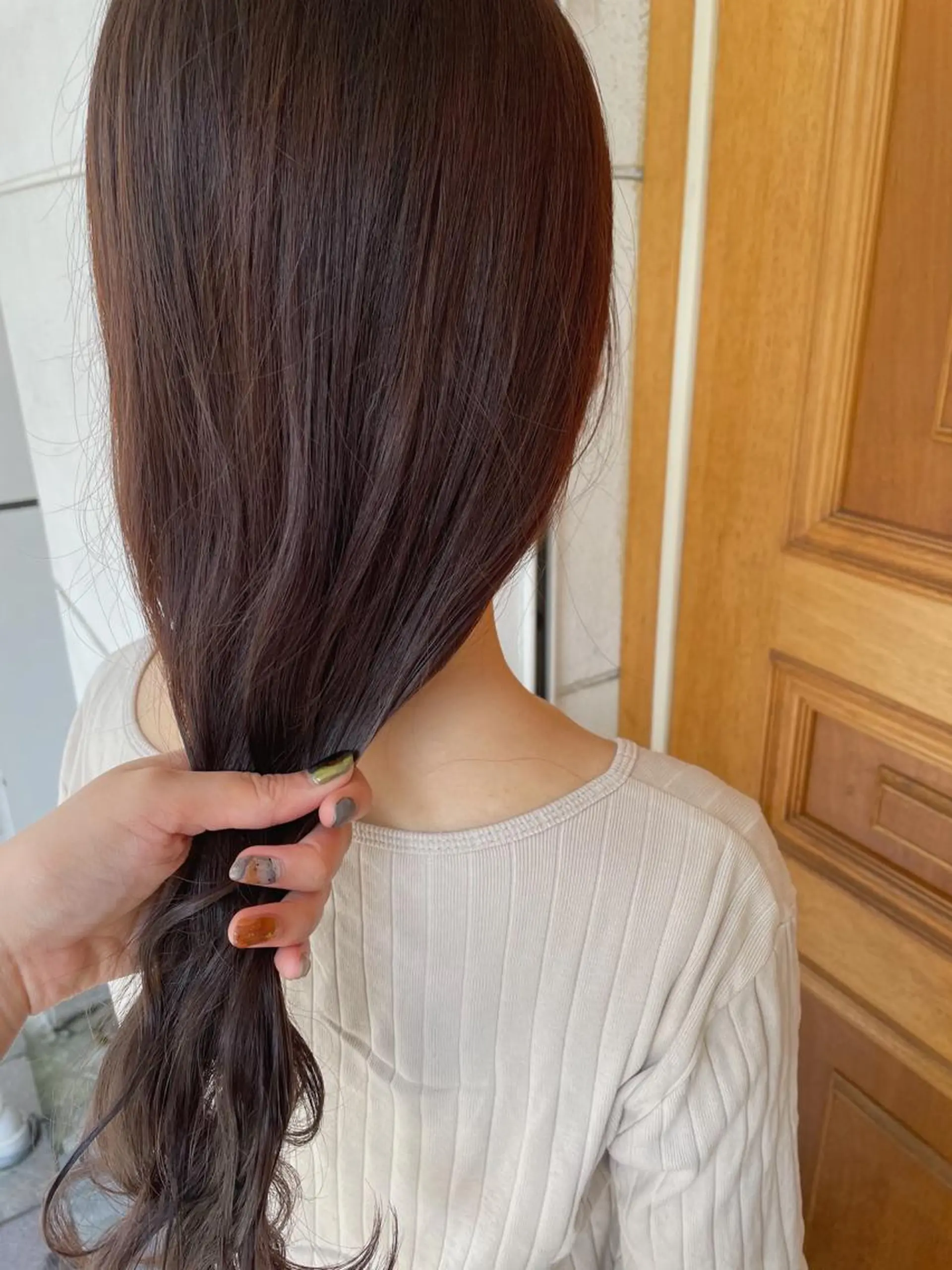 ロング カラー ラベンダーカラー ヘアカラー トリートメント m ā l o.🌷 サカモトマイコのヘアスタイル