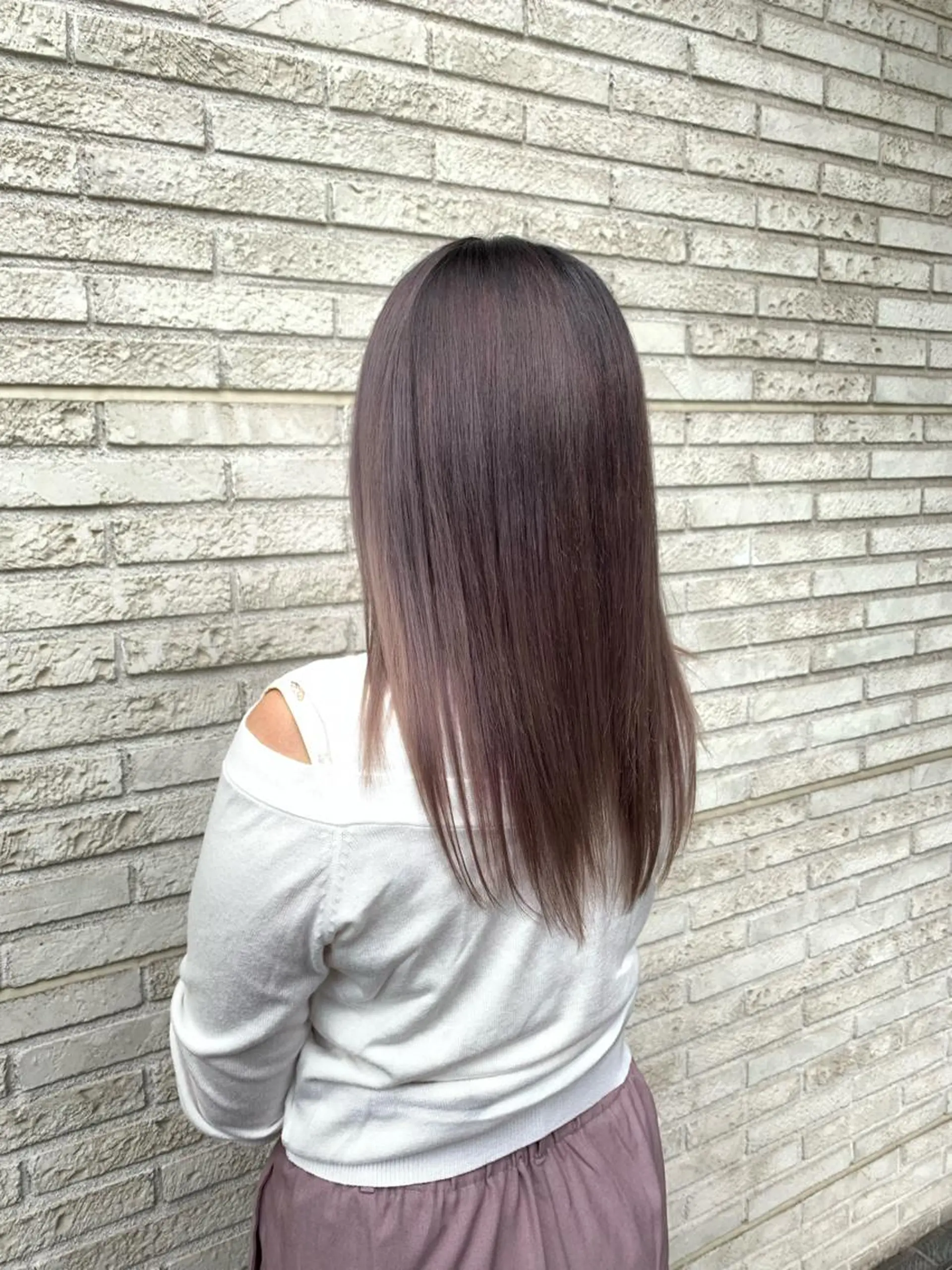 セミロング デザインヘア 小林裕史のヘアスタイル