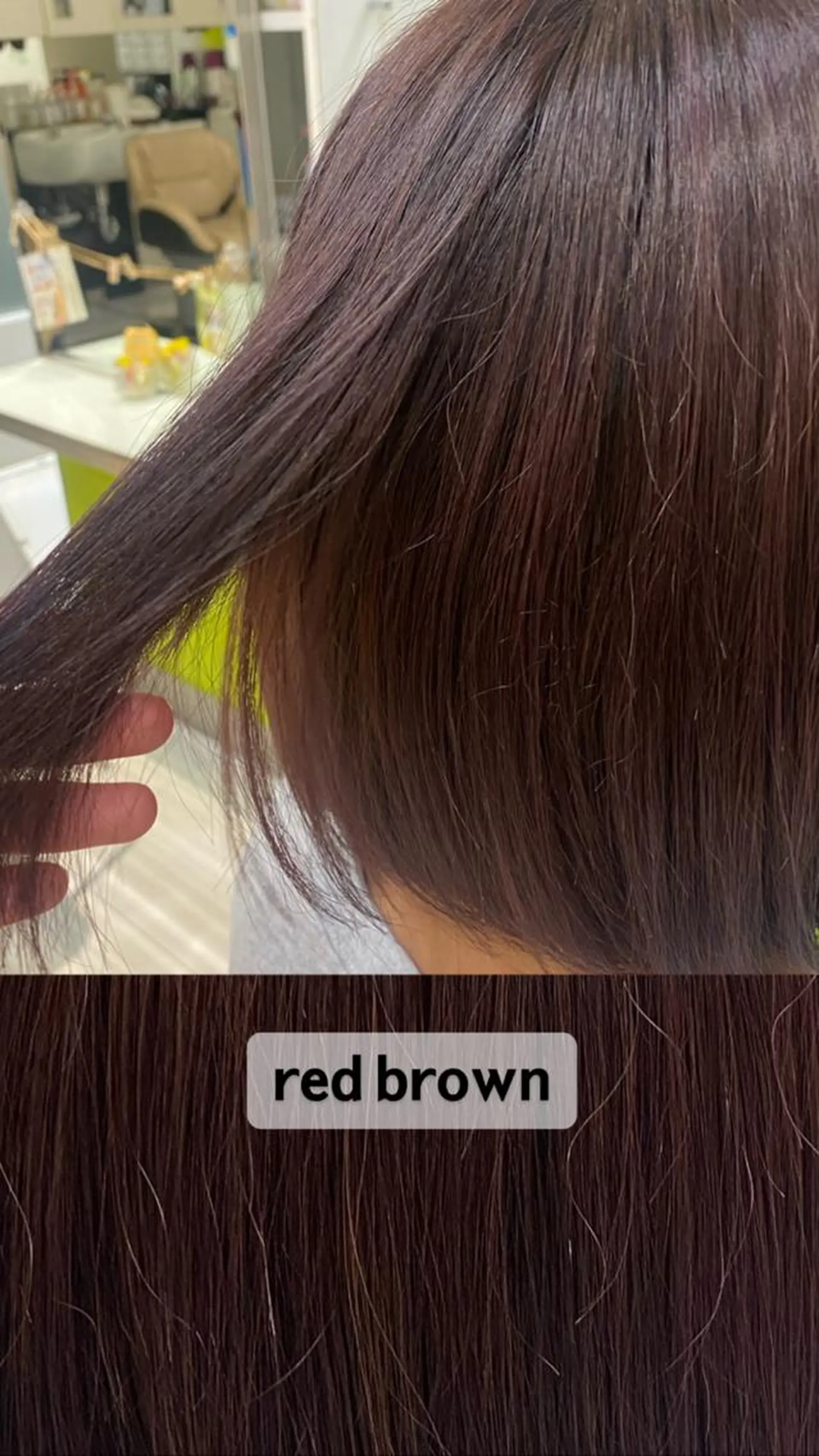 カラー j-sure所属・サントス 芳美のヘアスタイル