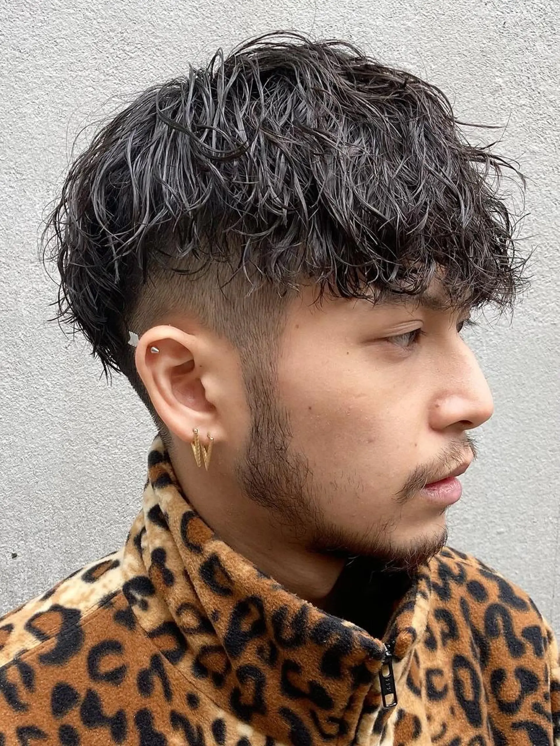 ショート パーマ メンズ メンズパーマ ツイストスパイラルパーマ スパイラルパーマ fifth  SAKAE所属・SENTA✨メンズ パーマ✨fifth栄のヘアスタイル