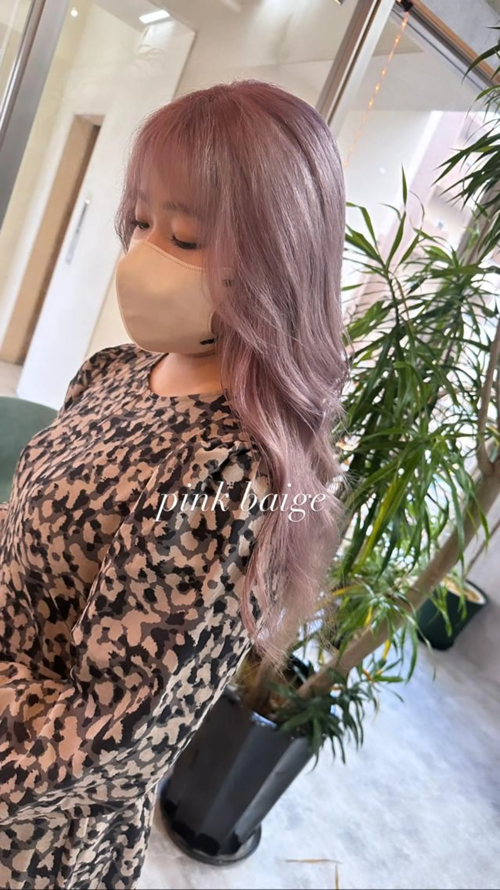 ロング ヘアカラー and K所属・and K 那覇小禄店のヘアスタイル