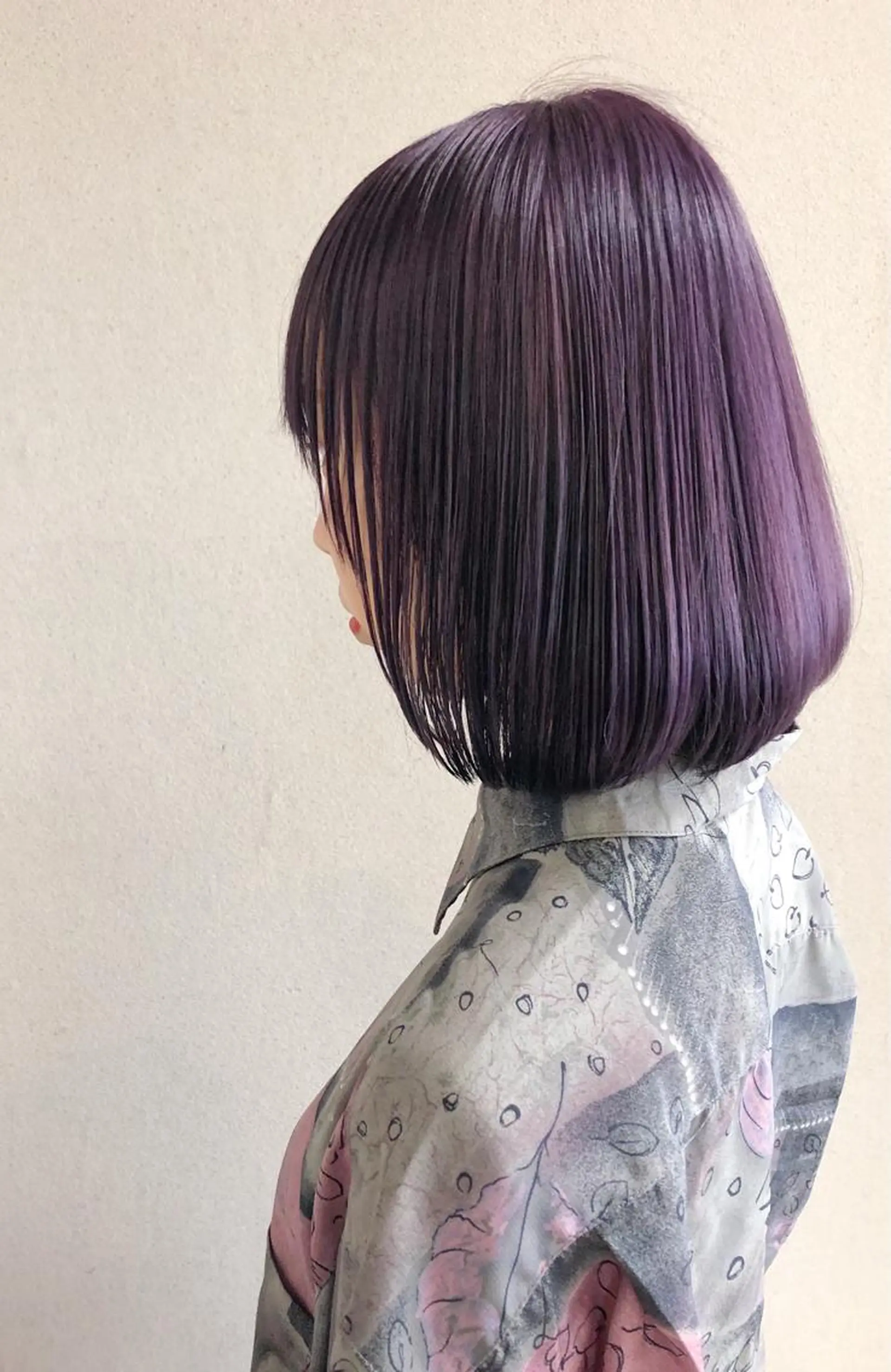 ミディアム カラー ケアブリーチ /髪質 改善/古橋圭史郎のヘアスタイル