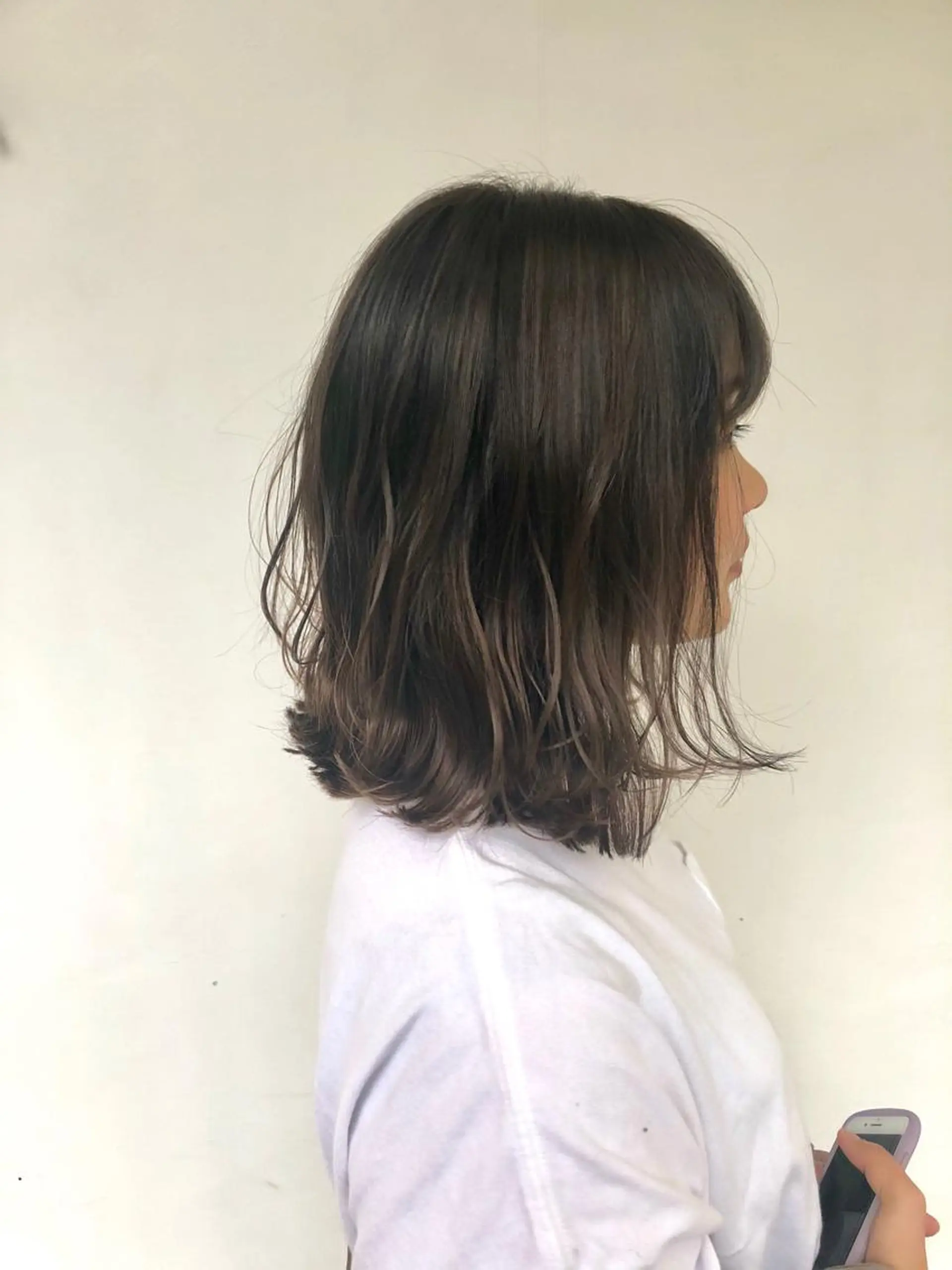 ショート カラー バレイヤージュ グレージュ ボブ レイヤーカット カット ヘアカラー シェアサロン　シエナ所属・東條 克義のヘアスタイル