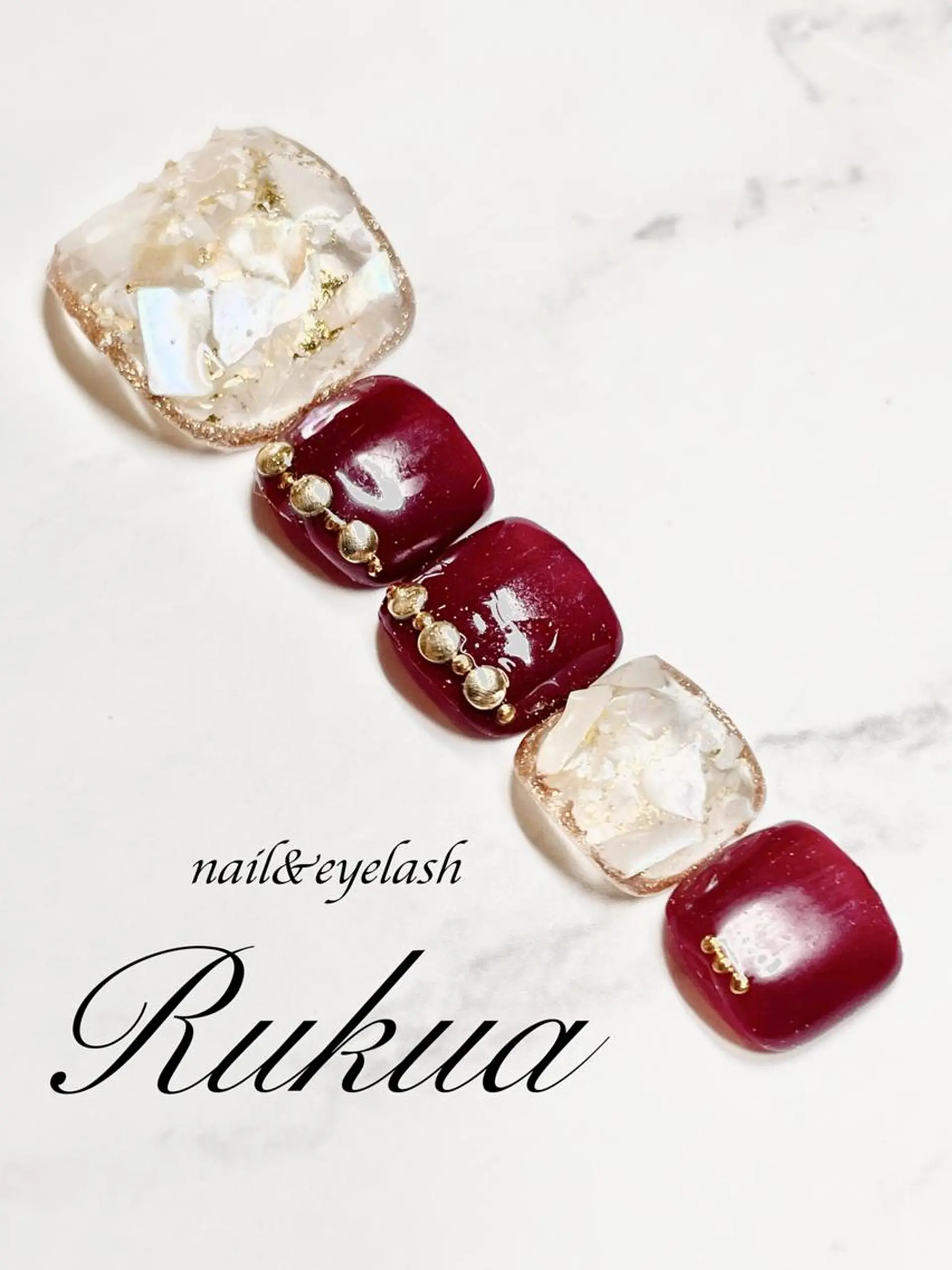 ネイル Rukua Nのマツエク・マツパデザイン