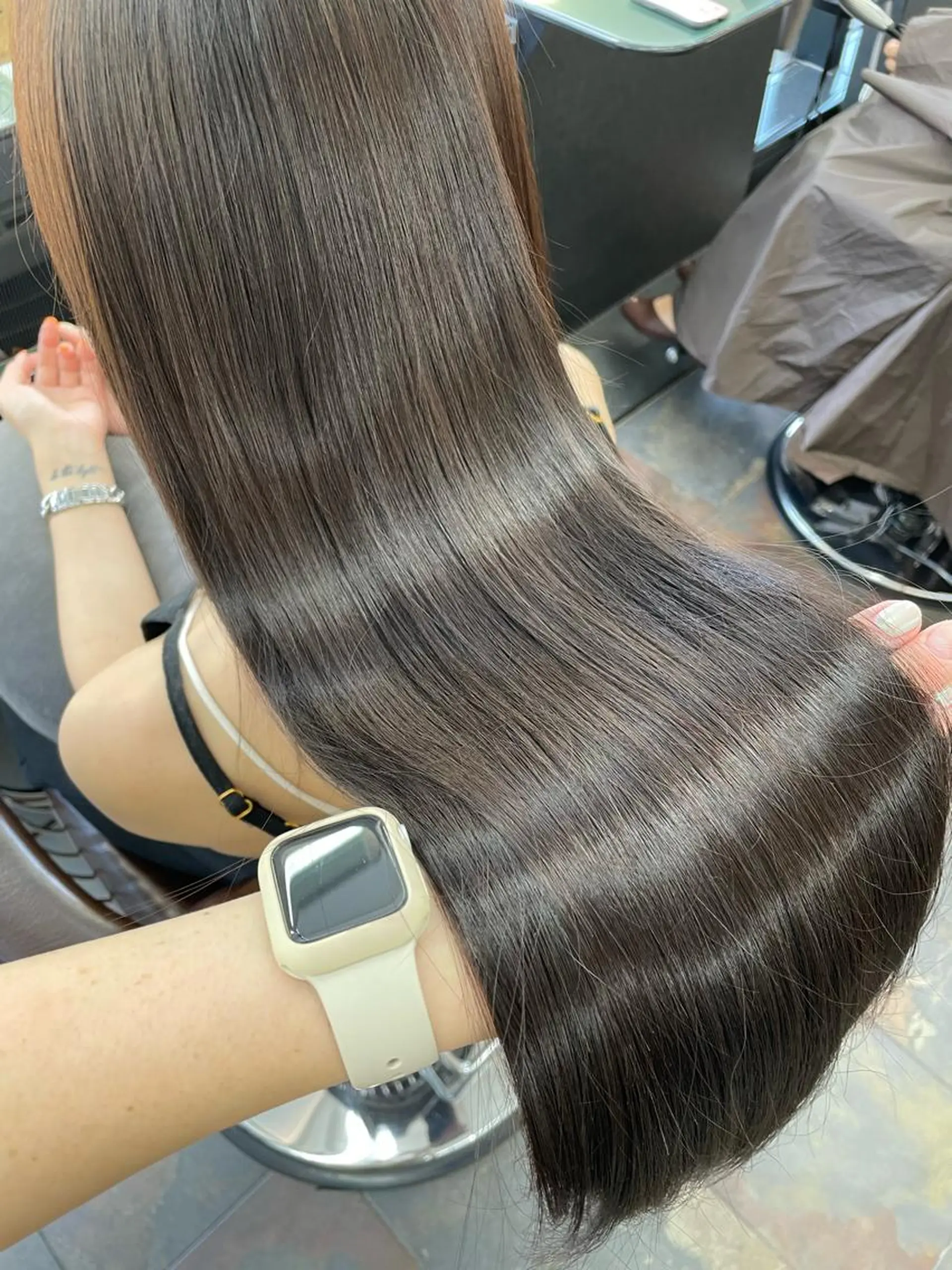 ロング くせ毛 トリートメント 🌼たけや みのり🌿のヘアスタイル