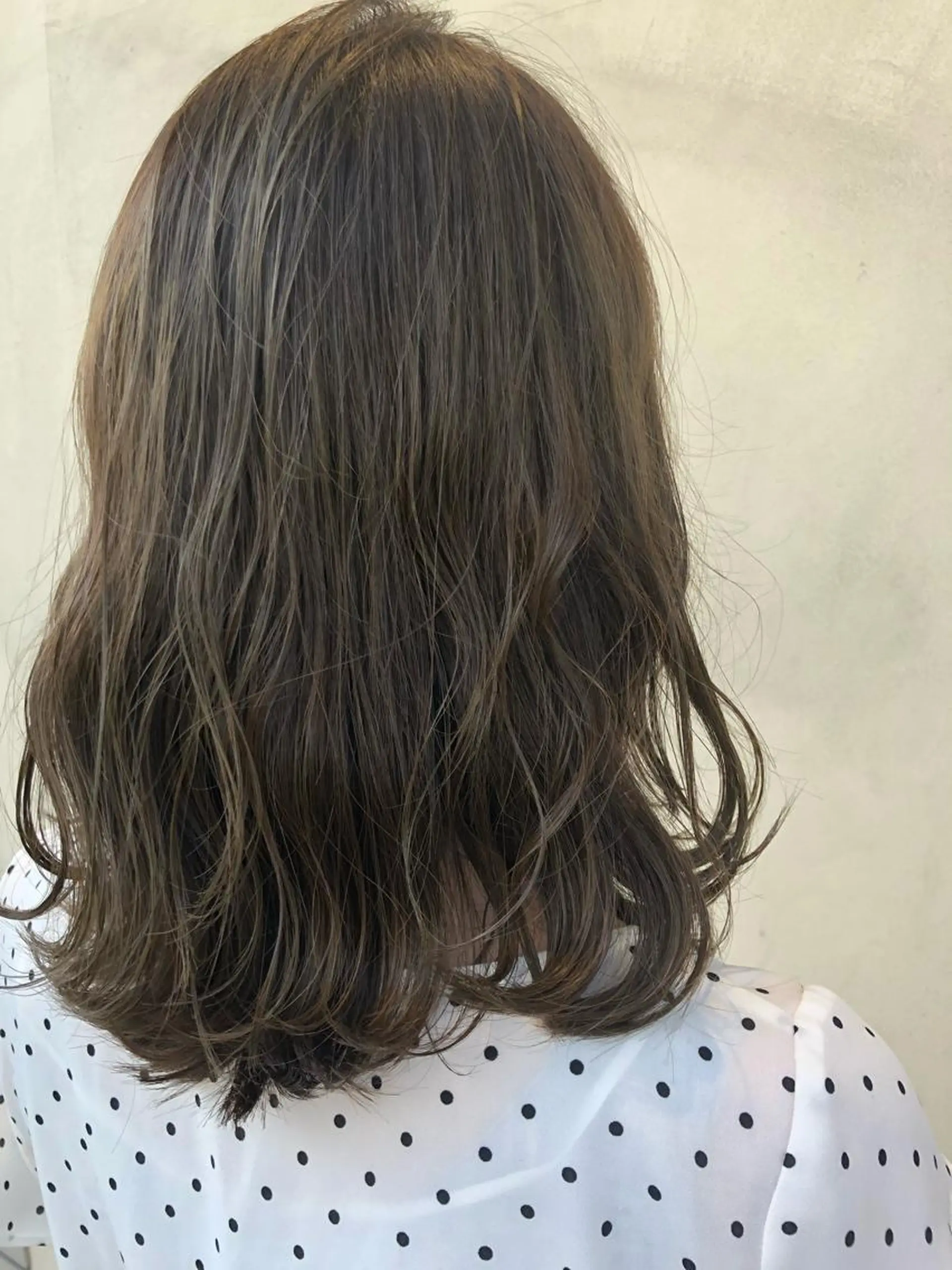 ミディアム カラー eclat suzumiのヘアスタイル