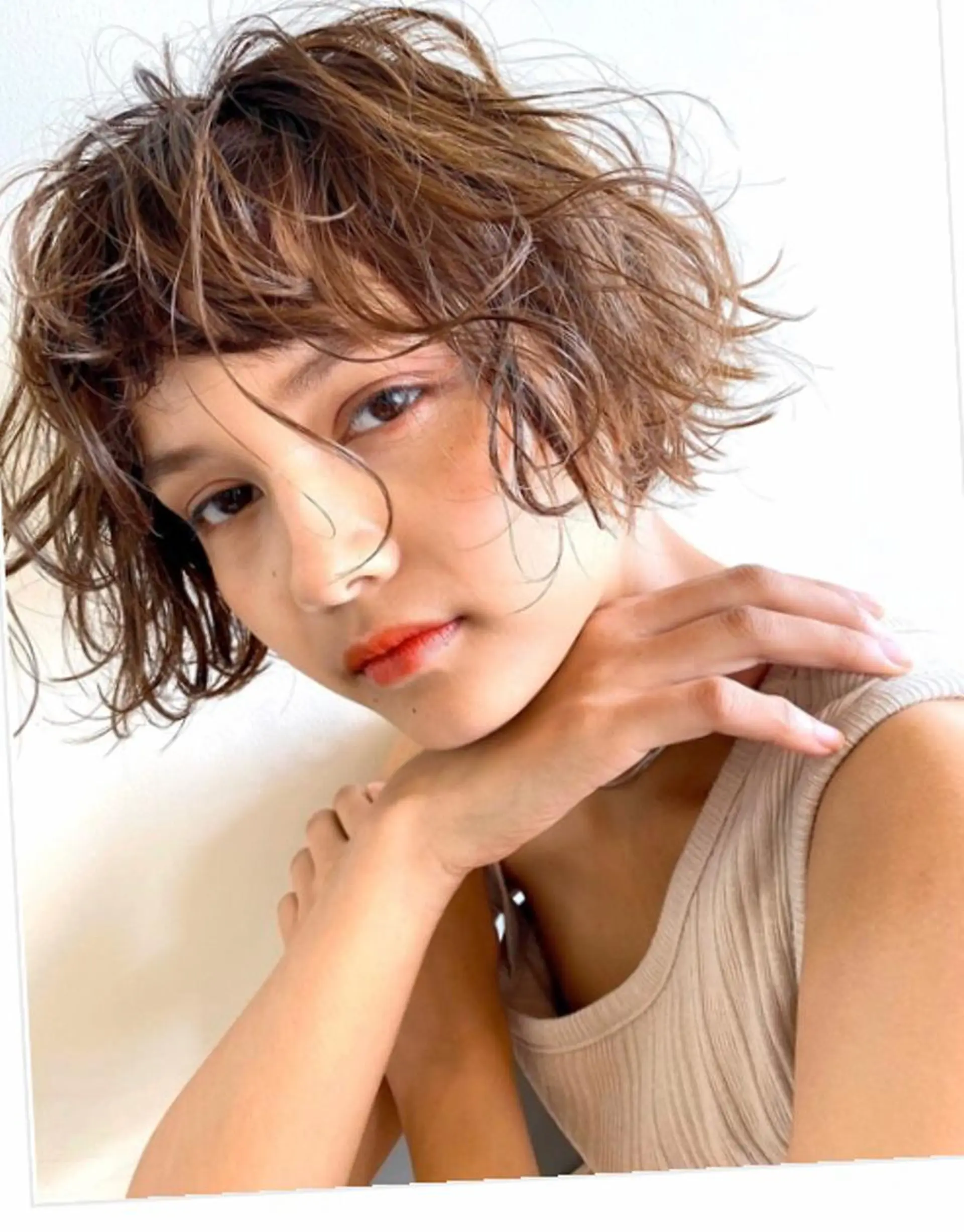 ショート レイヤー／似合わせ TAKUYAのヘアスタイル
