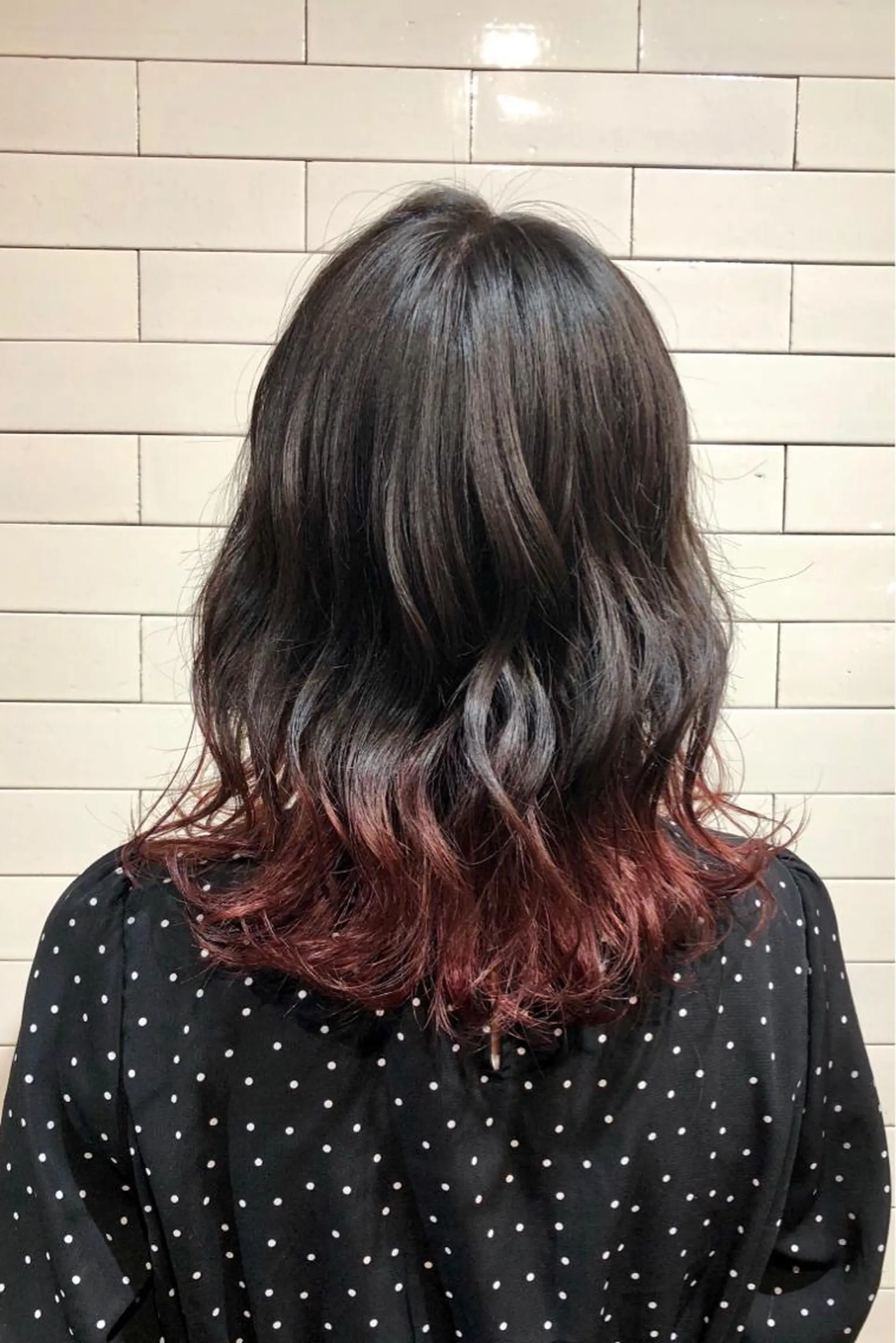 ミディアム 🤍髪質改善➕透明感 カラー🤍川上葵のヘアスタイル