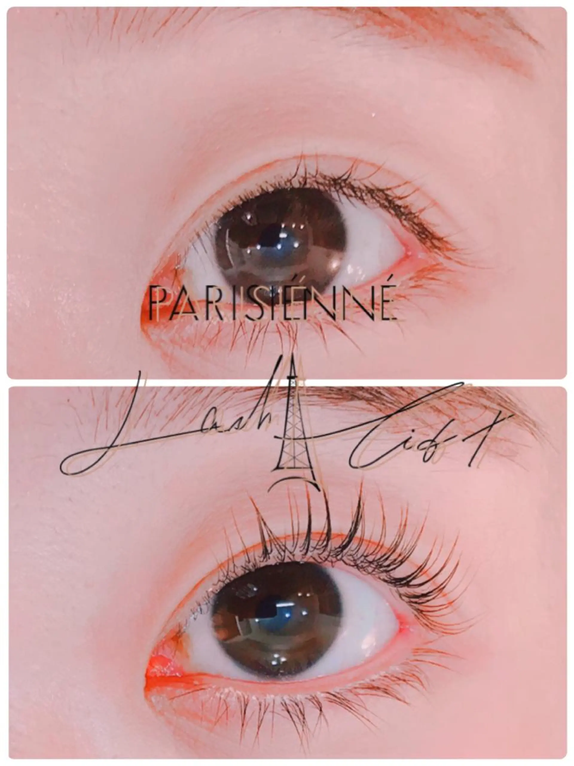 マツエク・マツパ パリジェンヌラッシュリフト Reshe ✴︎のマツエク・マツパデザイン