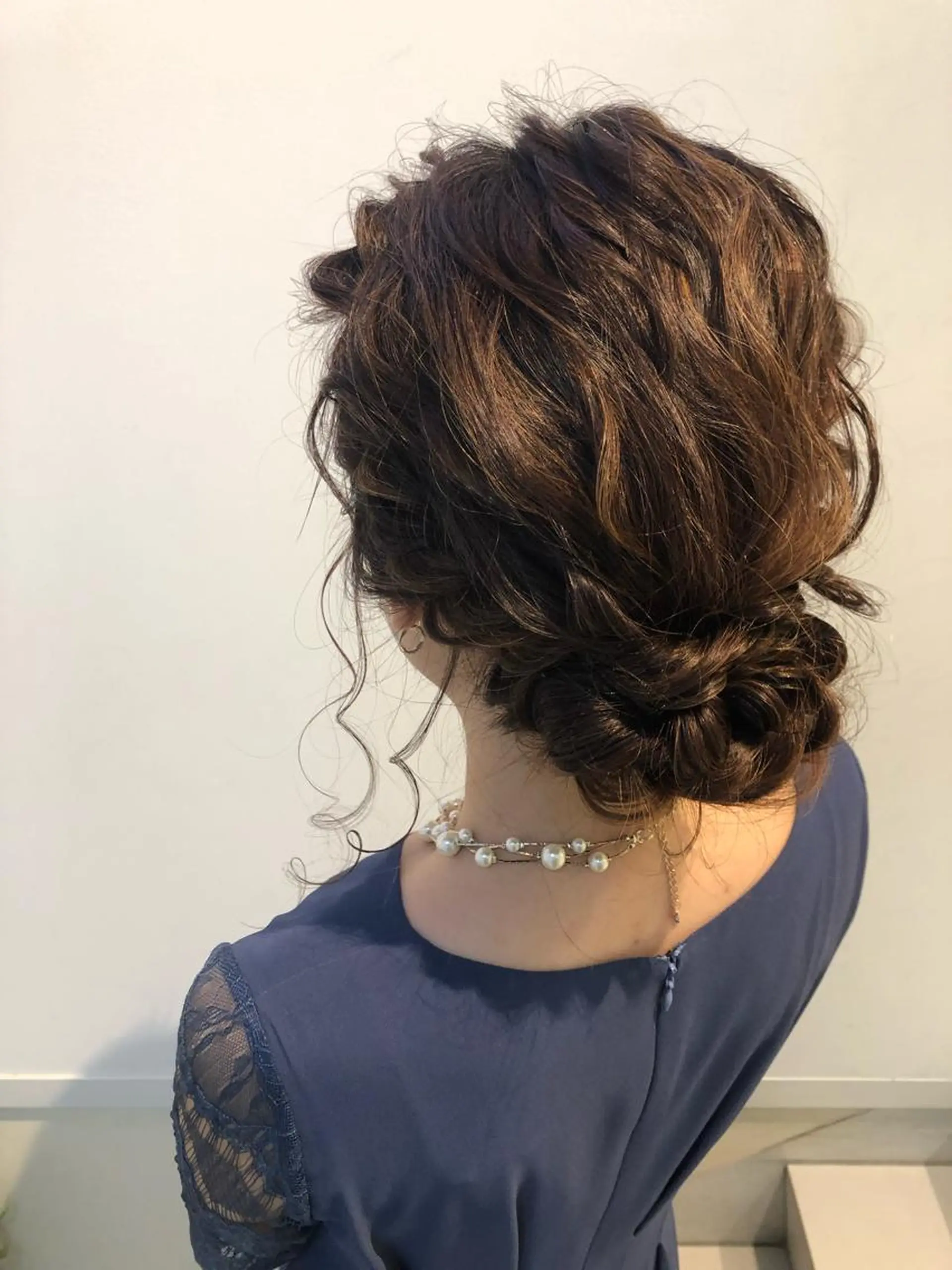 ミディアム ヘアセット 透明感カラー🪄 髪質改善♡田中みづきのヘアスタイル