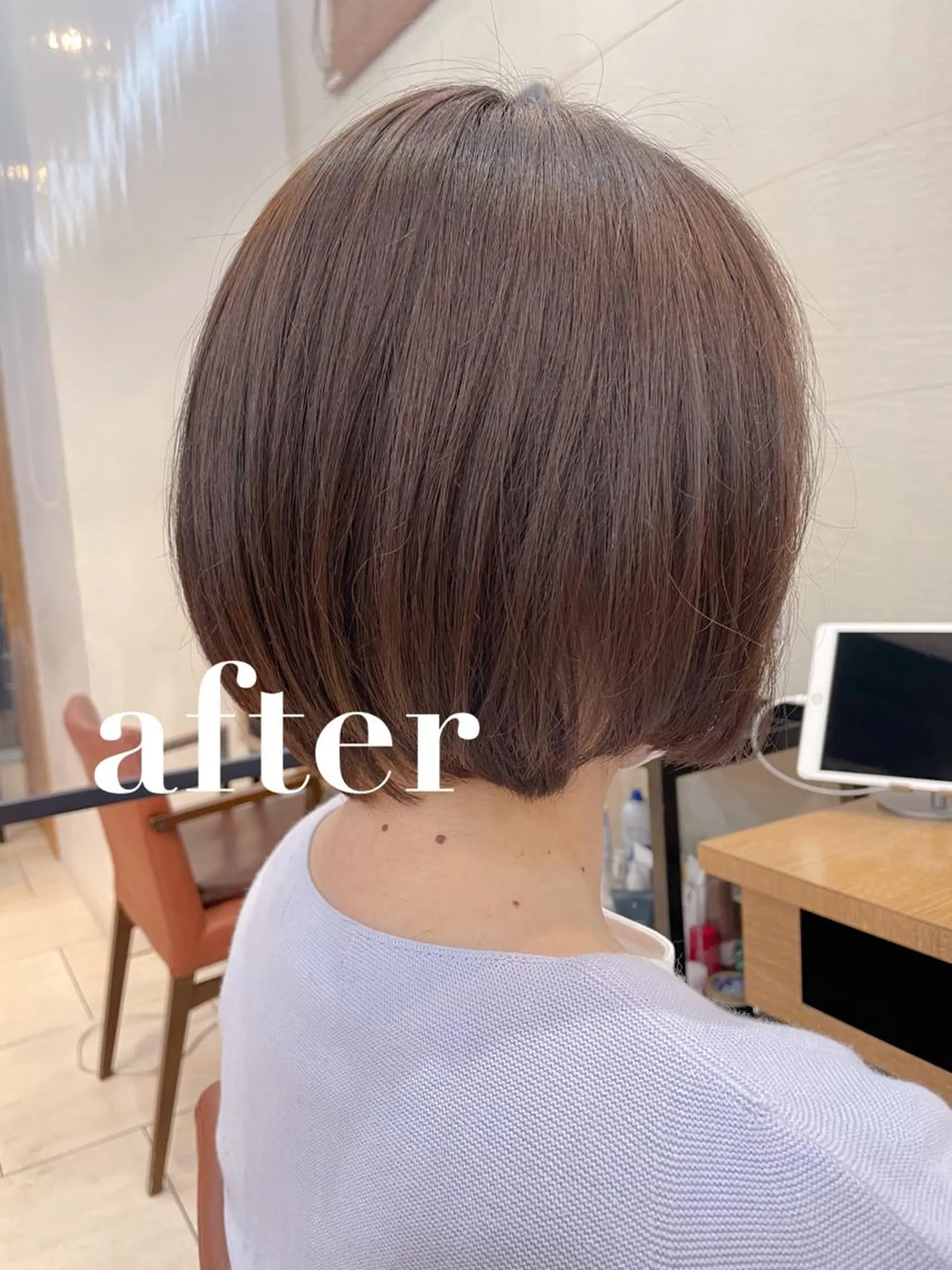 カラー ブラウンカラー 透明感カラー ナチュラルブラウン ピンクカラー カット ヘアカラー トリートメント ボブ/ミディアム 親しみやすさ/さくらのヘアスタイル