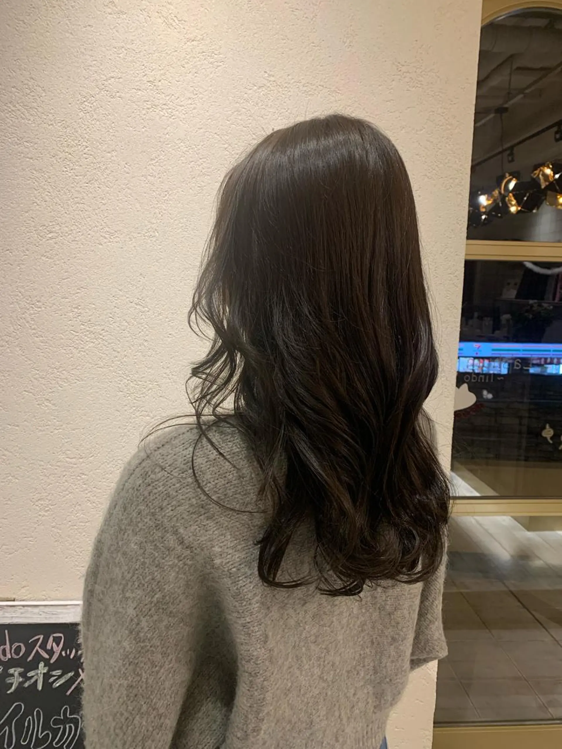 セミロング カラー 透明感カラー Aya/四条烏丸/ インナーカラーのヘアスタイル