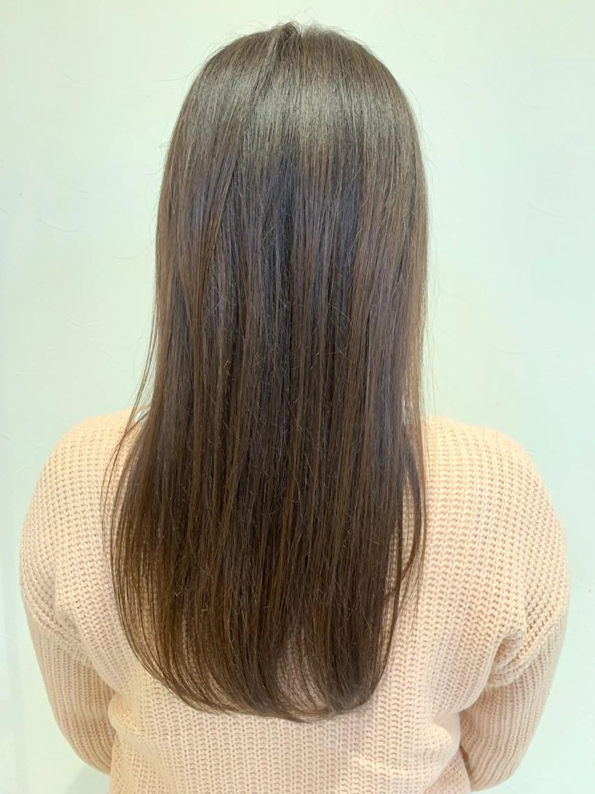 ロング カラー 店長ハイトーンカラー 柞山史奈のヘアスタイル