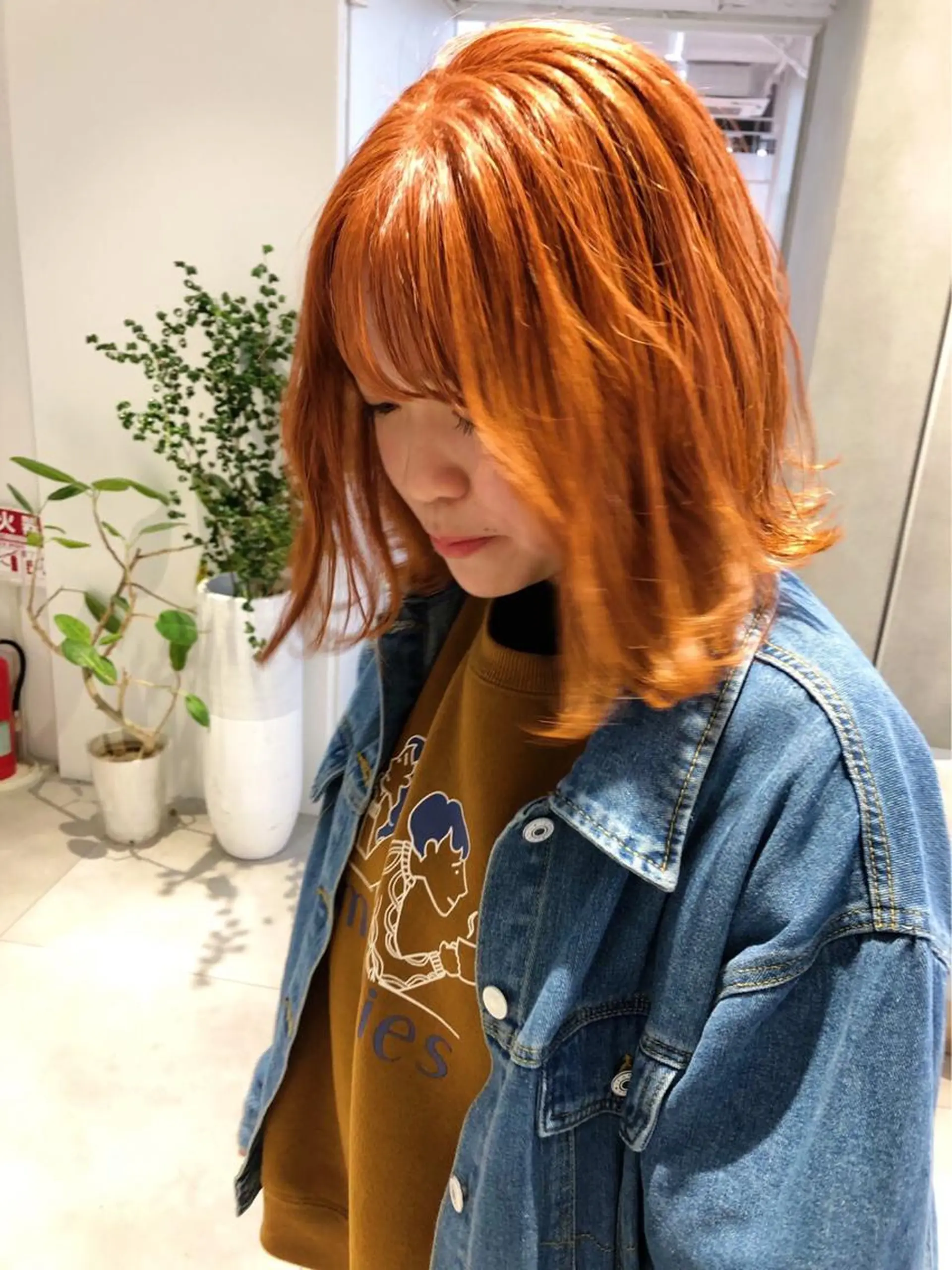 セミロング カラー 🇰🇷カルマパーマ kaito🇰🇷のヘアスタイル