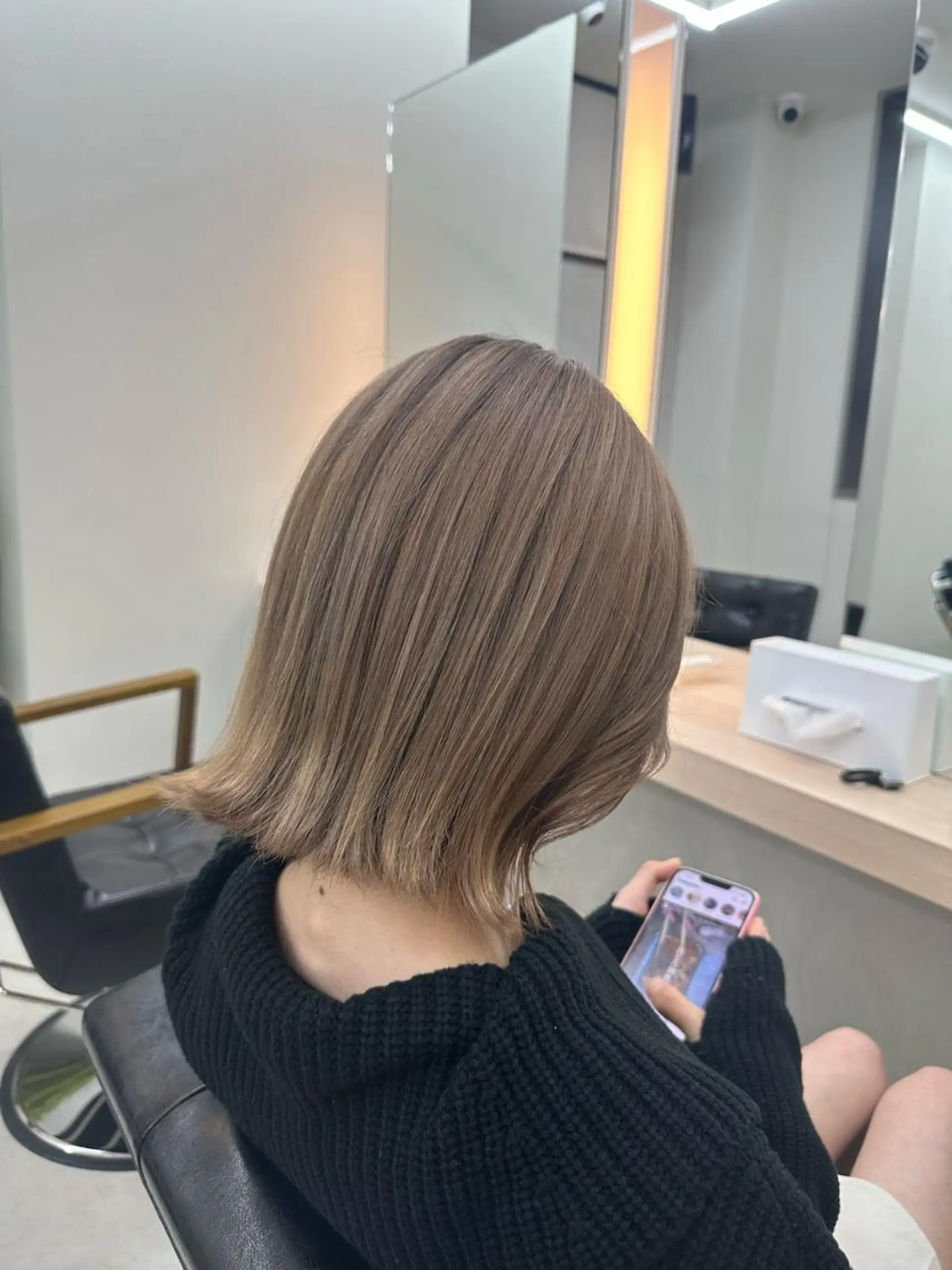 ショート カラー カット ヘアカラー トリートメント 𝐑𝐲𝐮𝐤𝐢 【店長】ALEAPのヘアスタイル