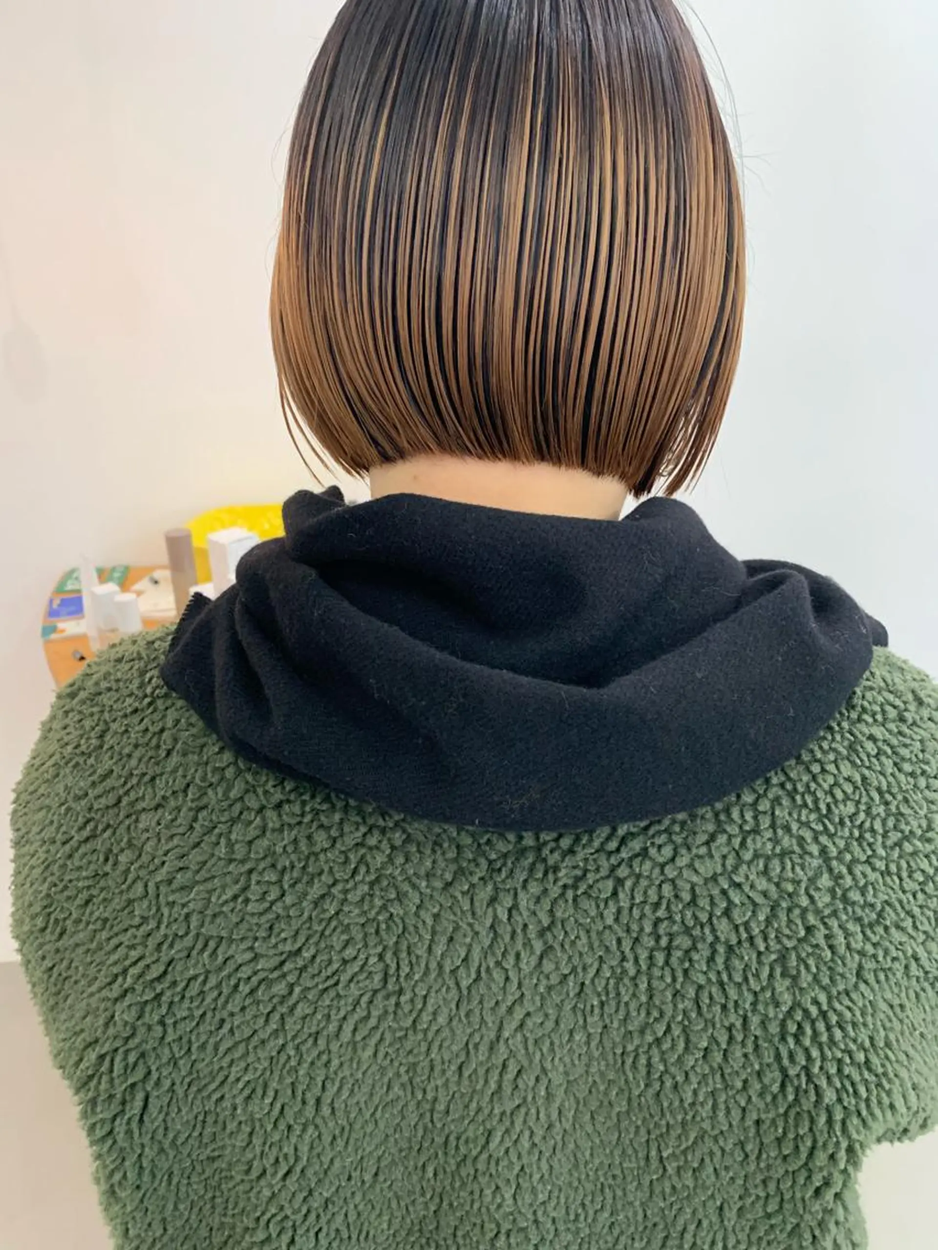 ショート カラー 切りっぱなしボブ ショートボブ ハンサムショート ベリーショート ボブ Spiel所属・Spiel hair salonのヘアスタイル