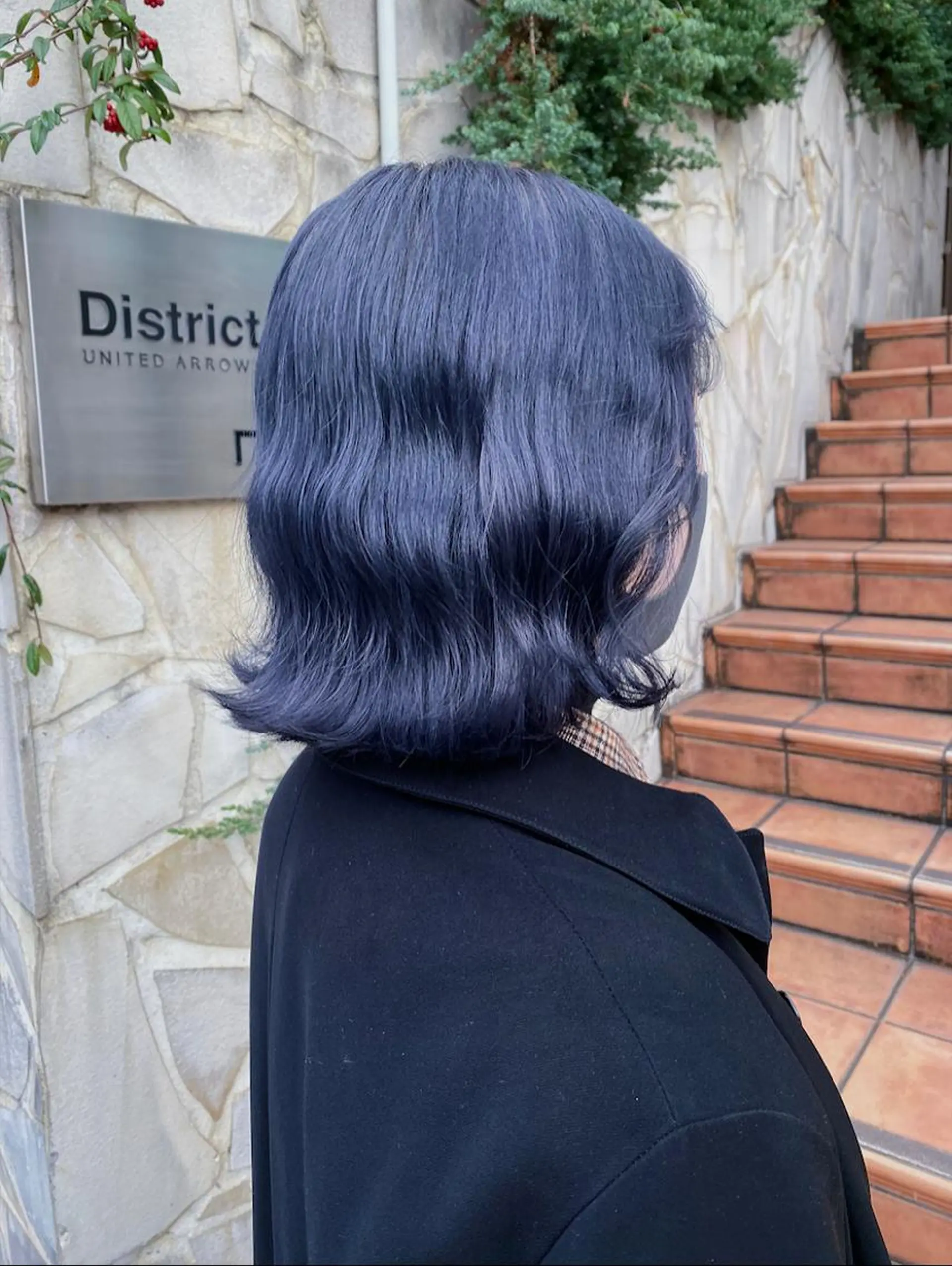 ミディアム カラー ヘアアレンジ ヘアカラー トリートメント ヘアセット 韓国レイヤーカット/ 儚げカラーチナツのヘアスタイル